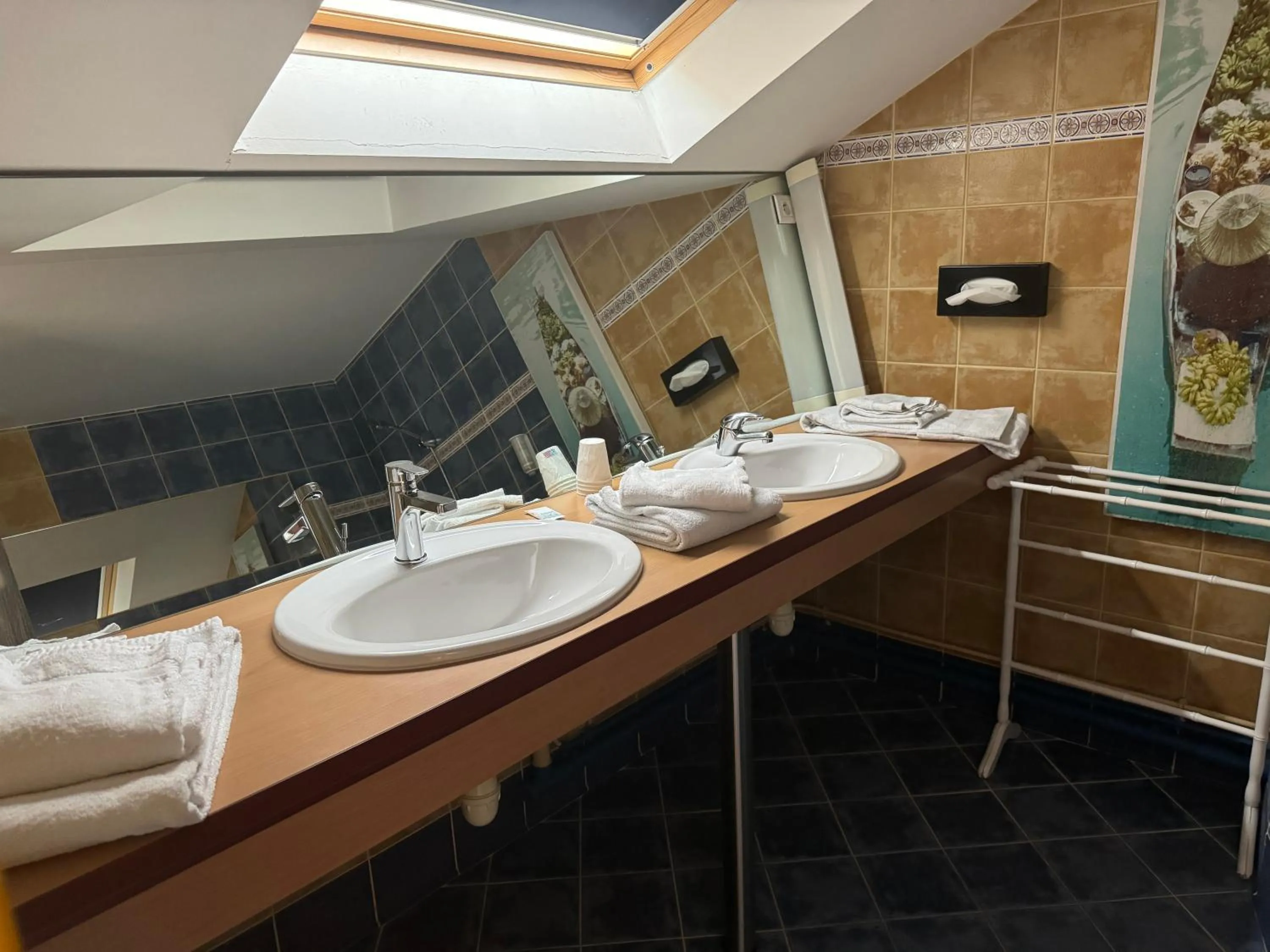 Bathroom in Hôtel Bosquet Pau Centre - Self Check In Budget Hotel