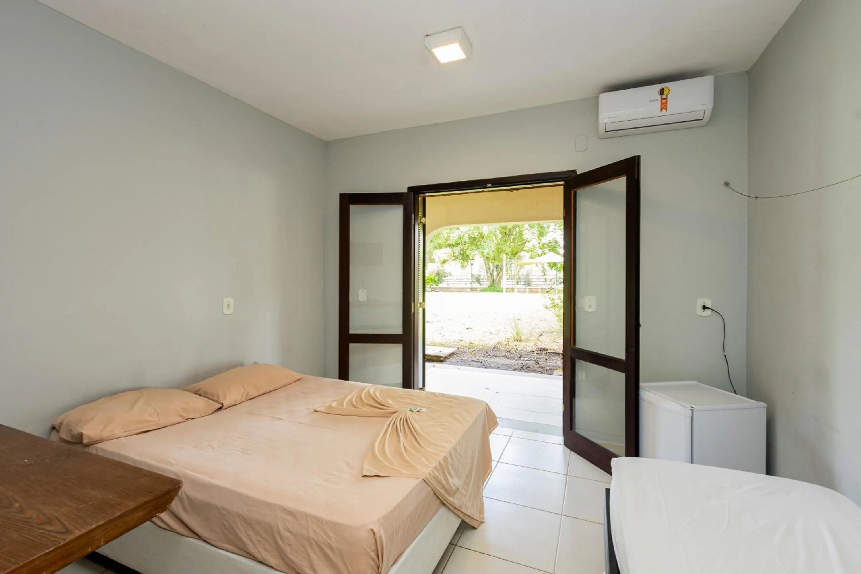 Bed in Pousada Porto do Rio