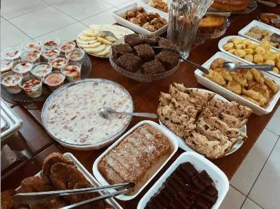 Food and drinks in Pousada Porto do Rio