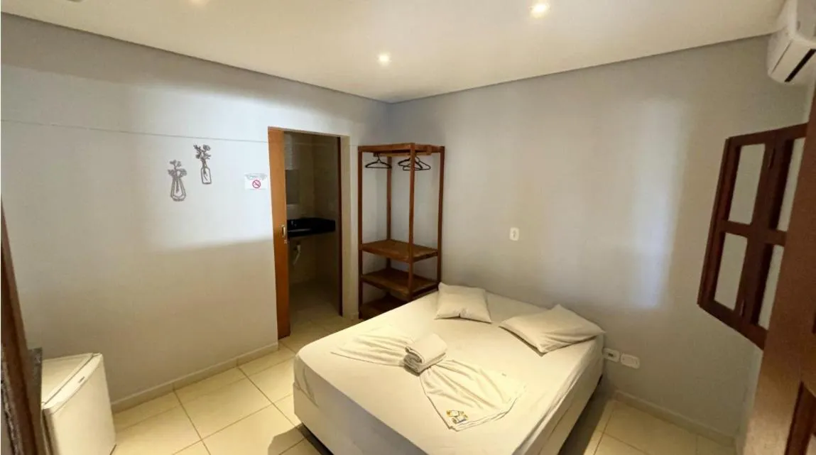 Bed in Pousada Porto do Rio