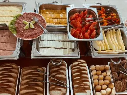 Food and drinks in Pousada Porto do Rio