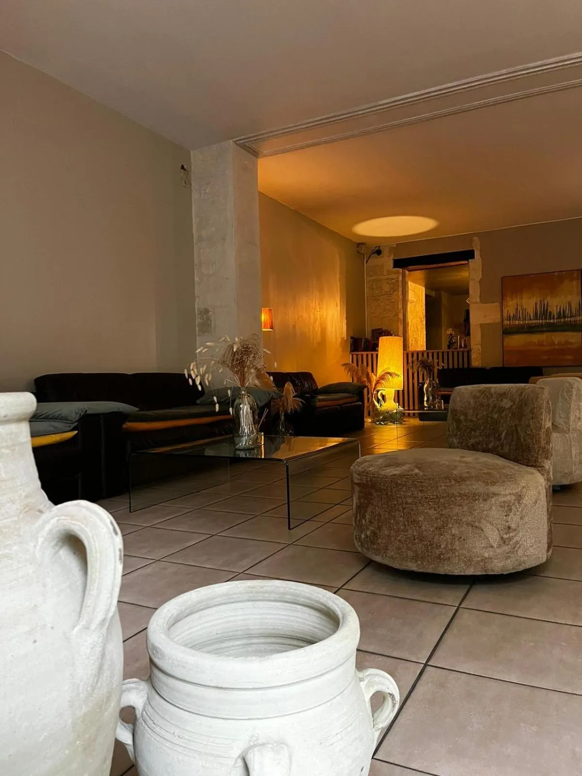 Lobby or reception in Hôtel Abalone - Centre Gare