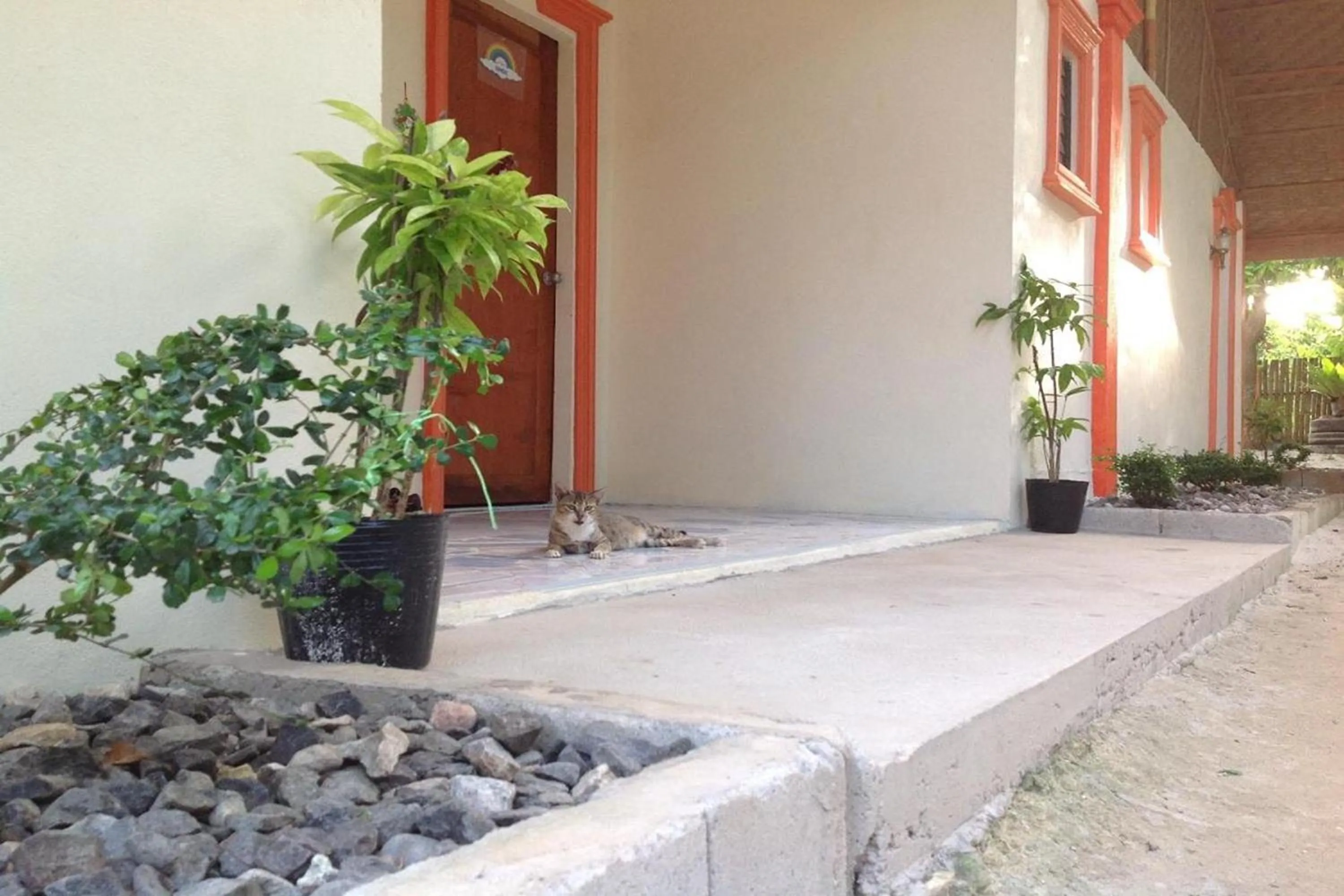 Garden in Casa Paliton Siquijor near Beach