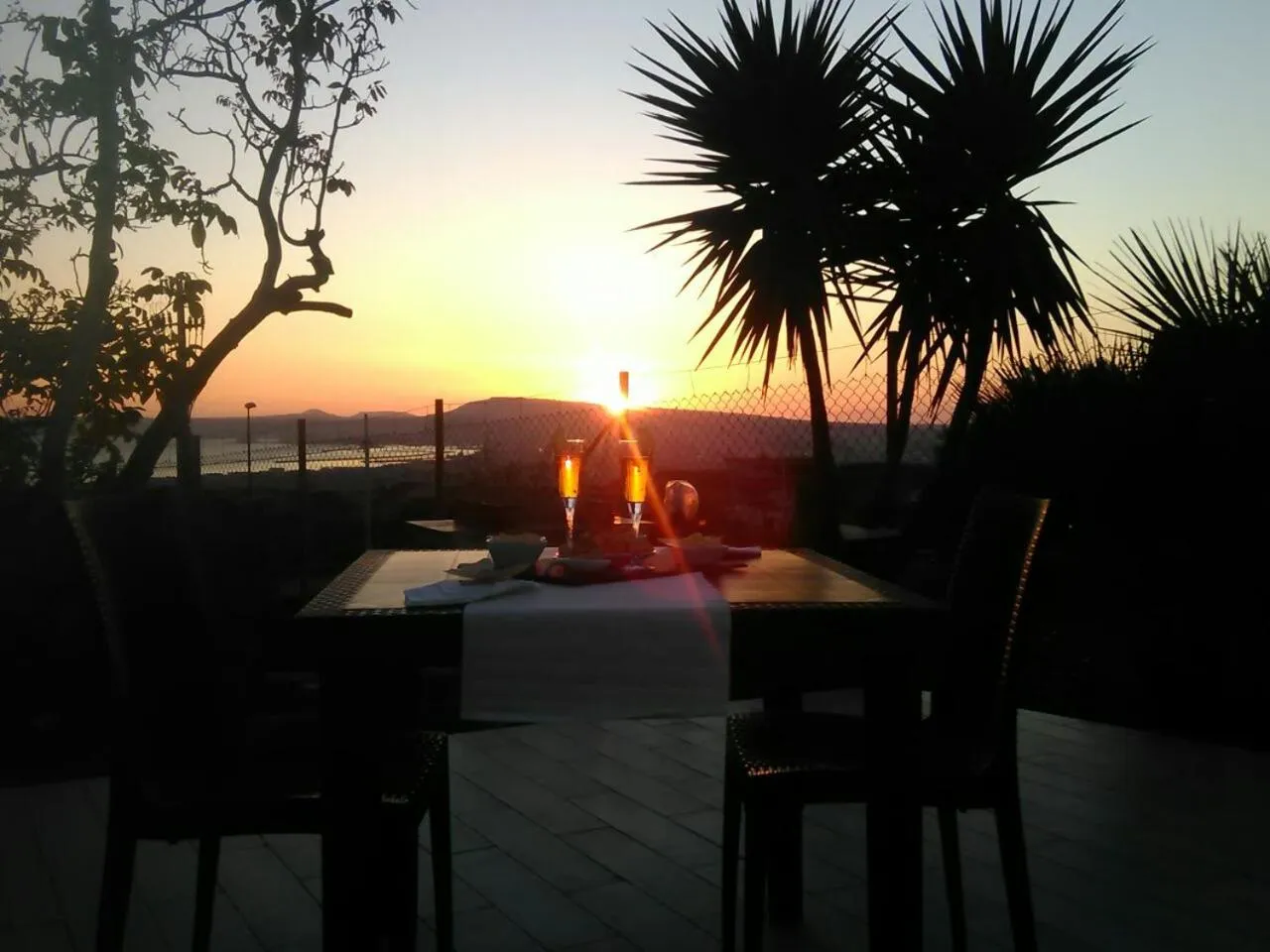 Patio in La Mariposa de La Reina