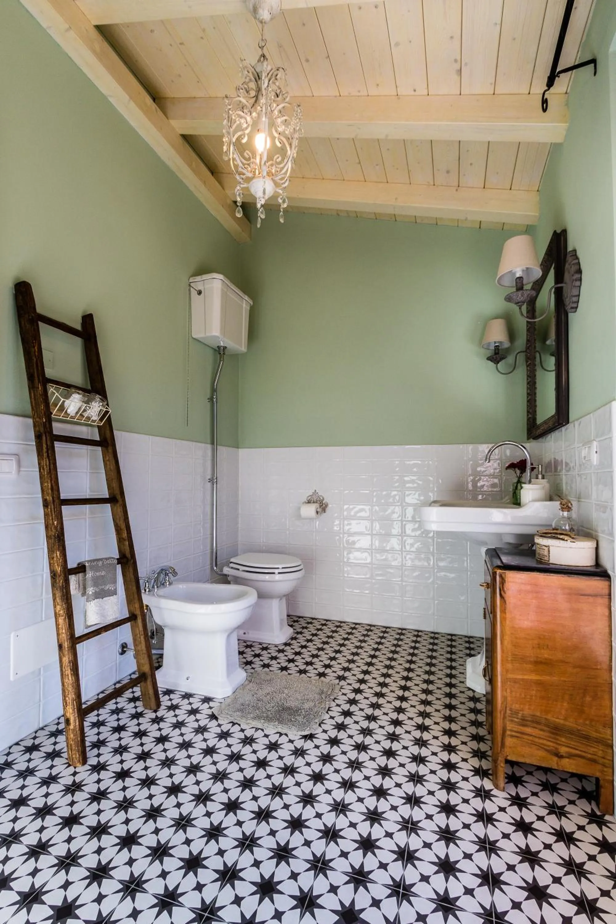 Bathroom in Casa Montalgallo