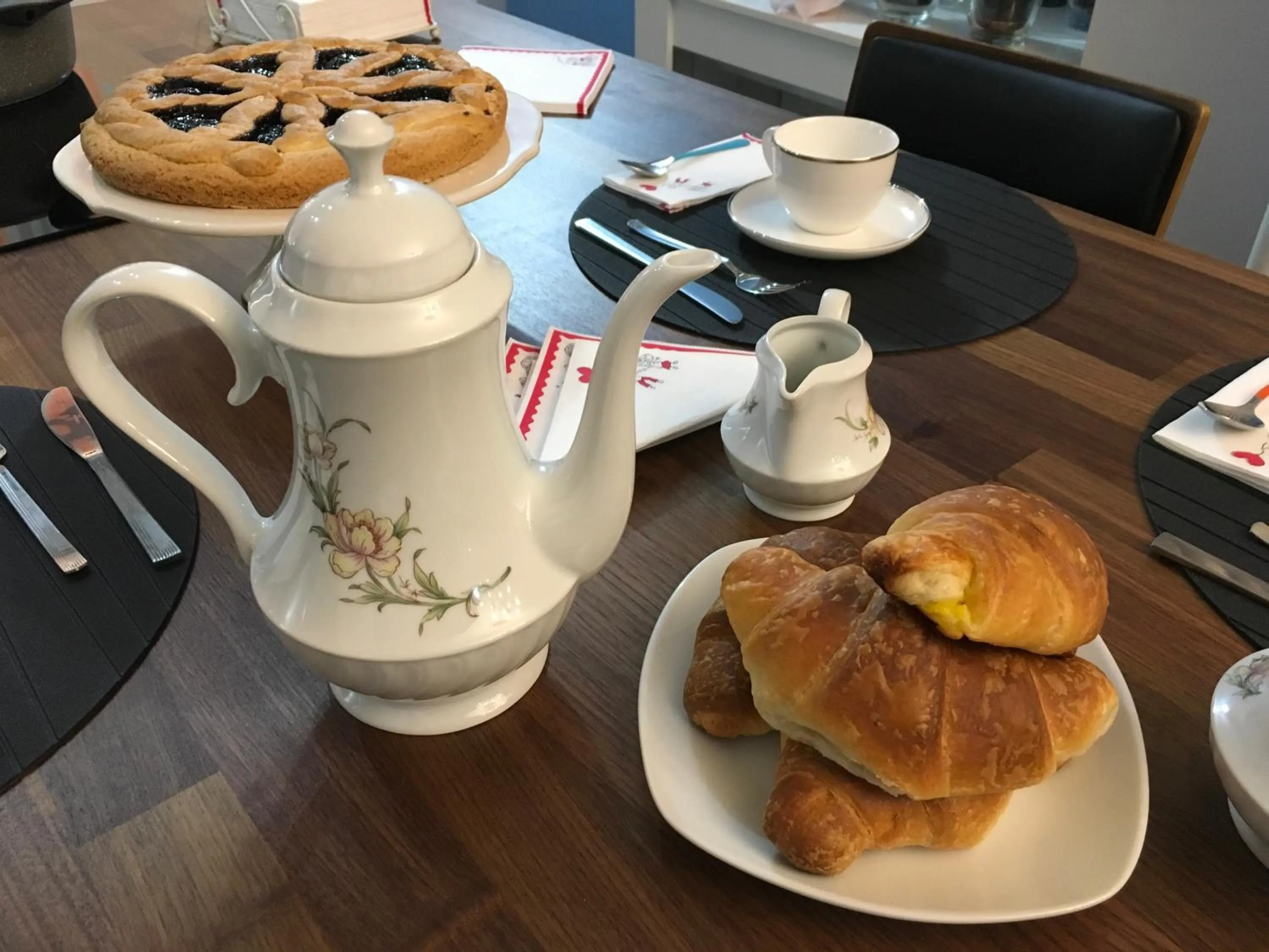 Food close-up in B&B Vista su Roma