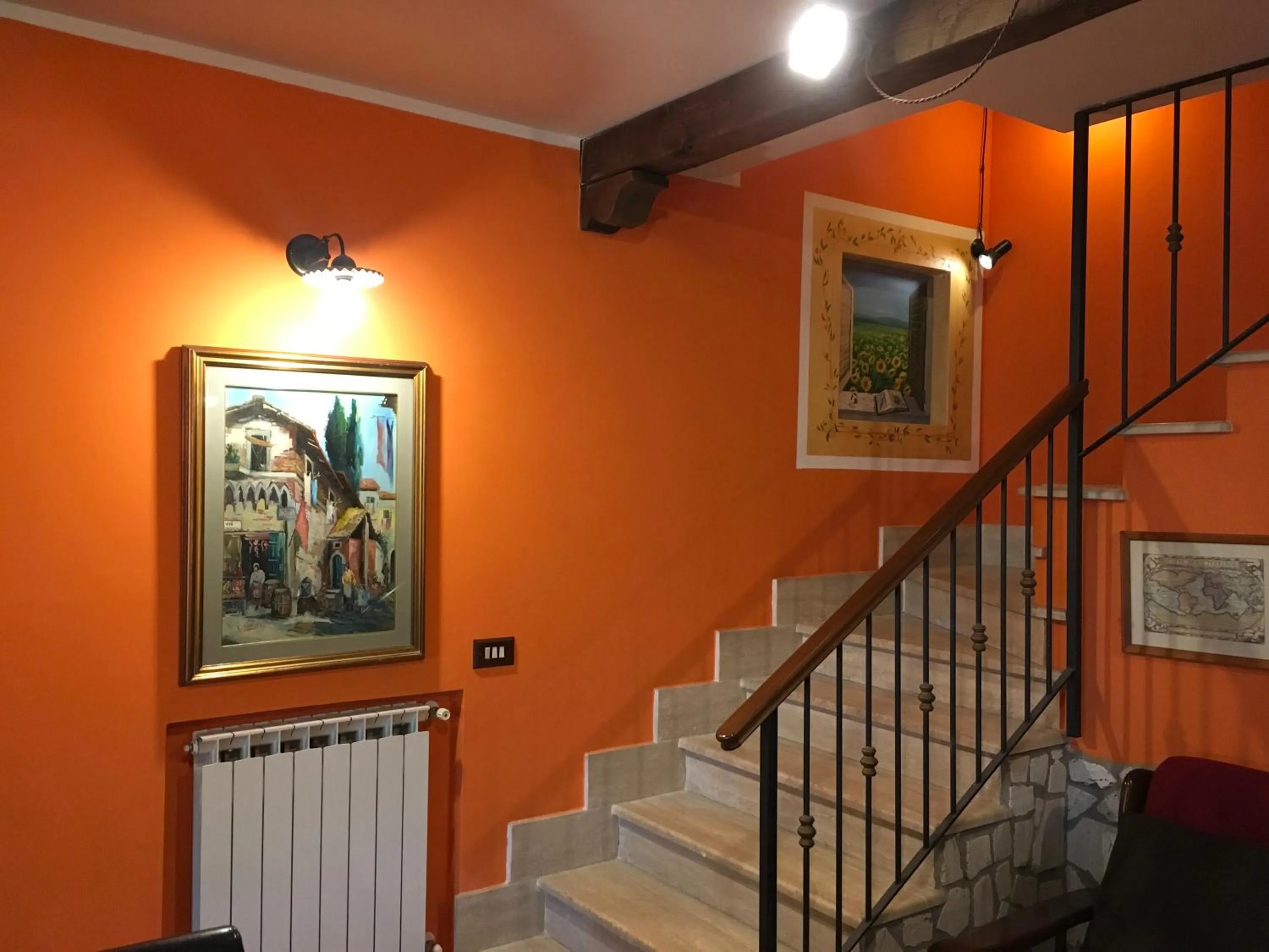 Decorative detail in B&B Vista su Roma