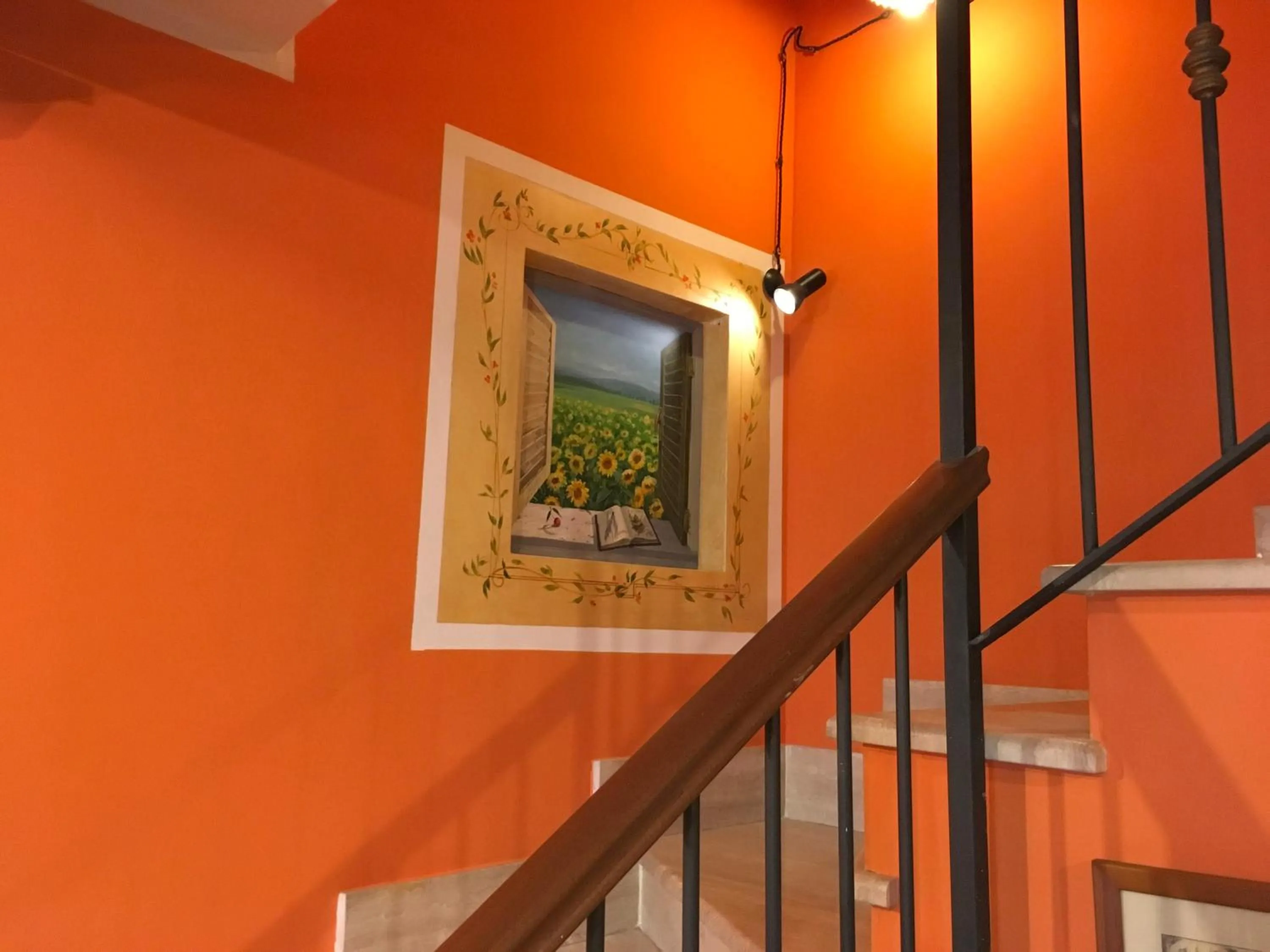 Decorative detail in B&B Vista su Roma