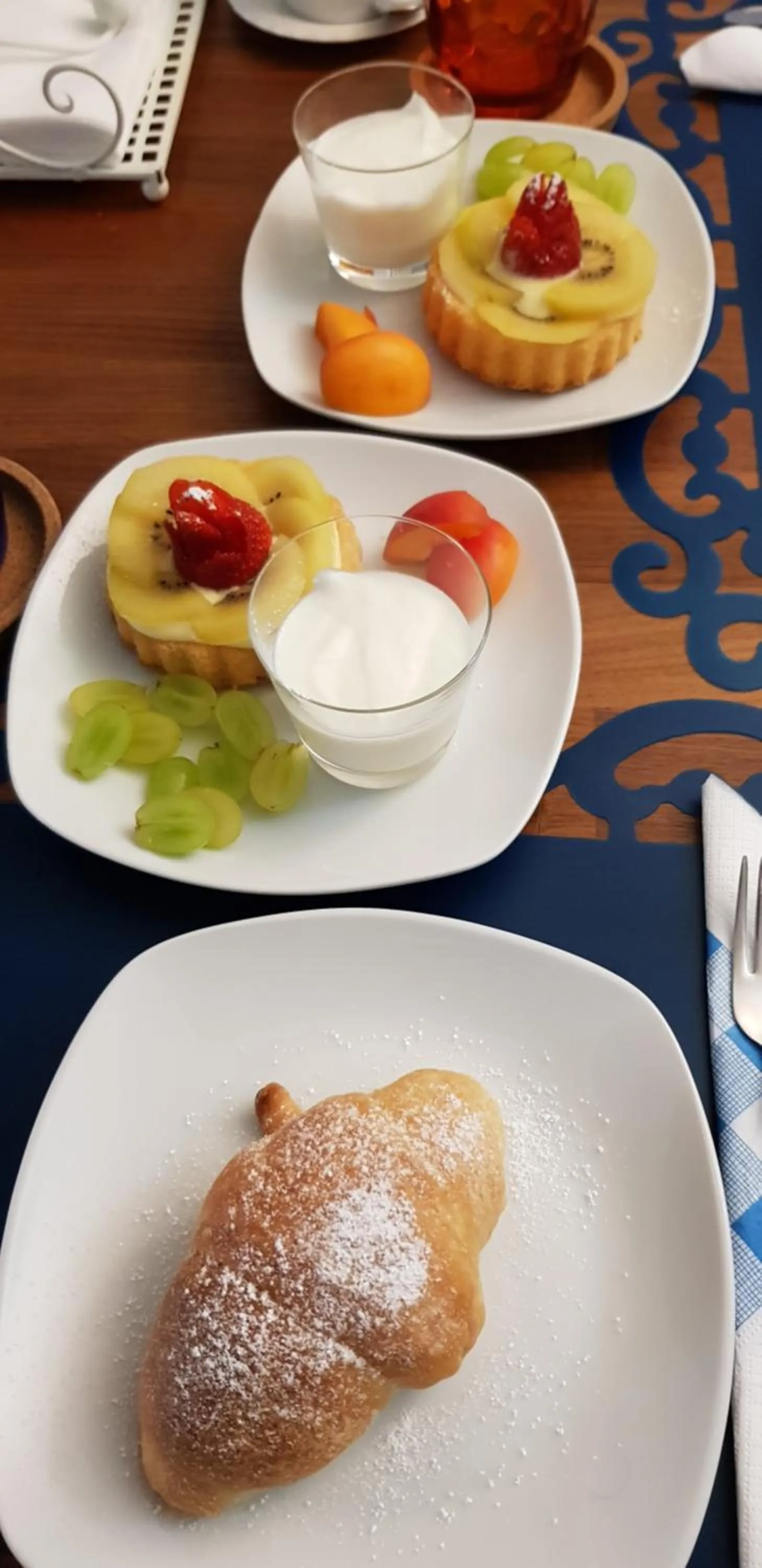 Italian breakfast in B&B Vista su Roma