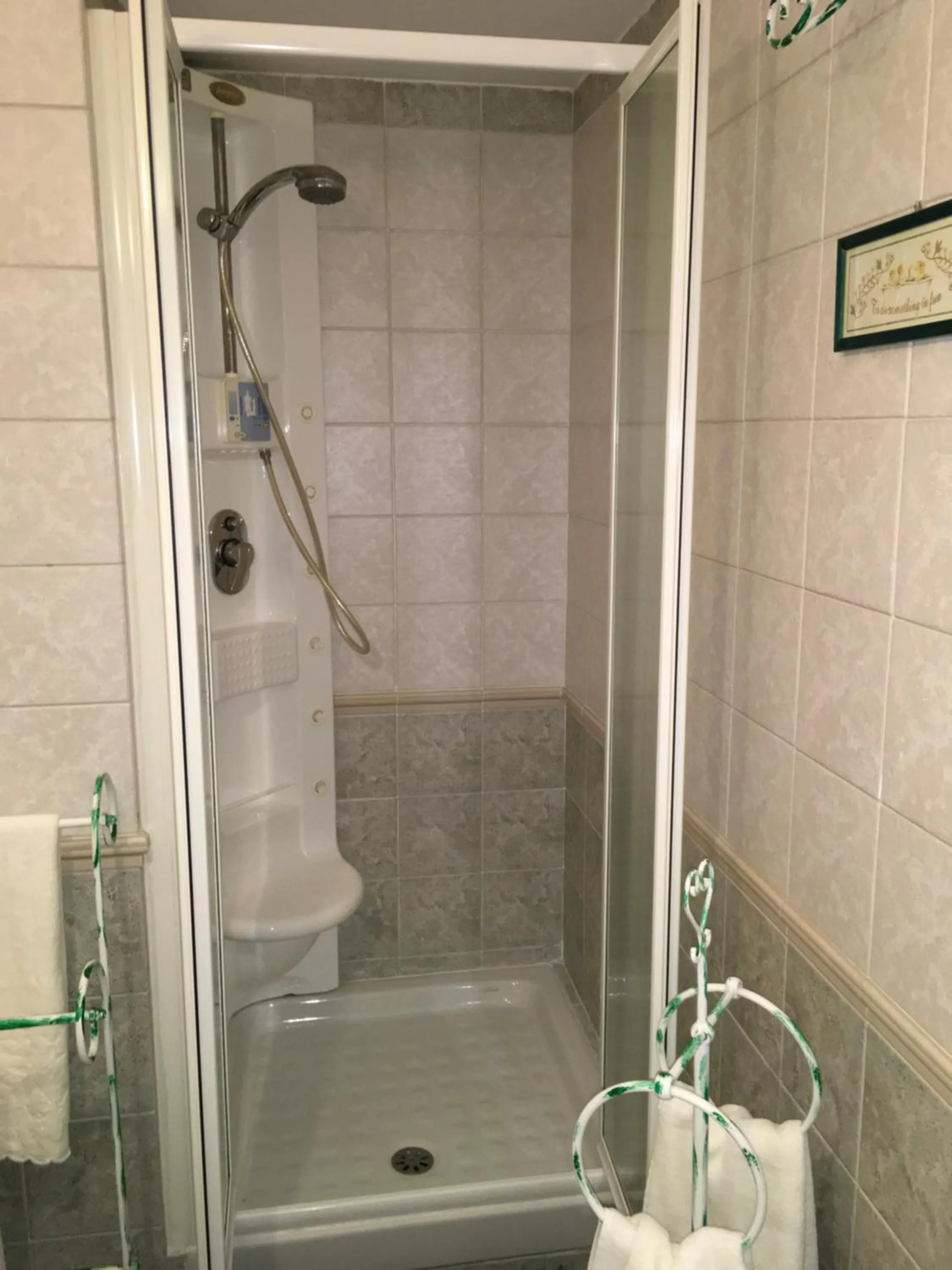 Bathroom in B&B Vista su Roma