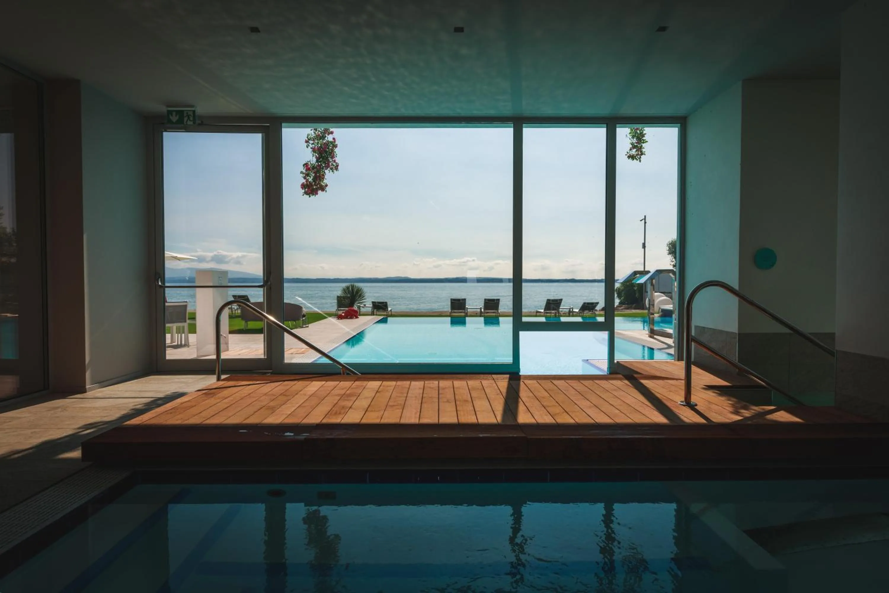 Swimming pool in Hotel Ocelle Thermae & Spa - Adults Only