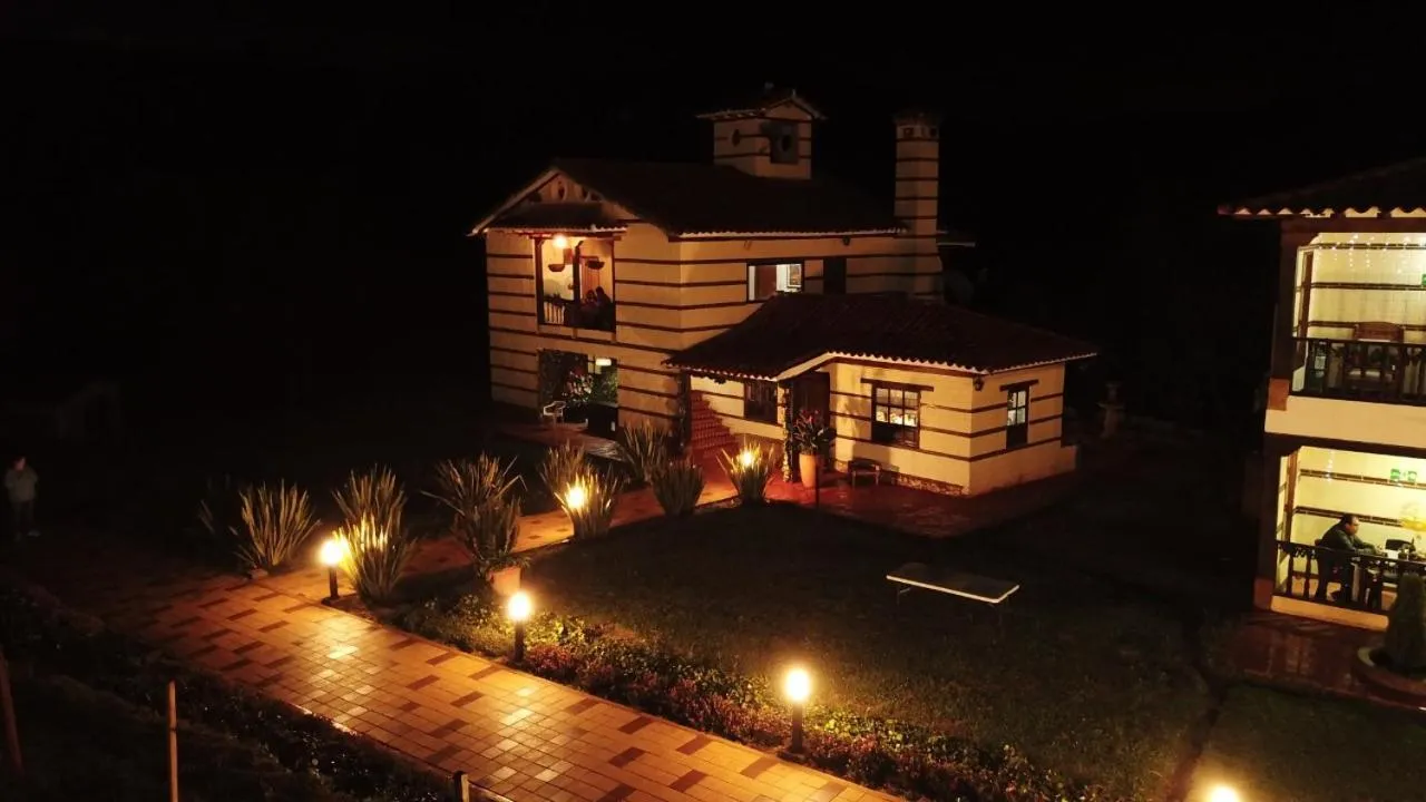 Property building in Hotel Campestre La Periquera