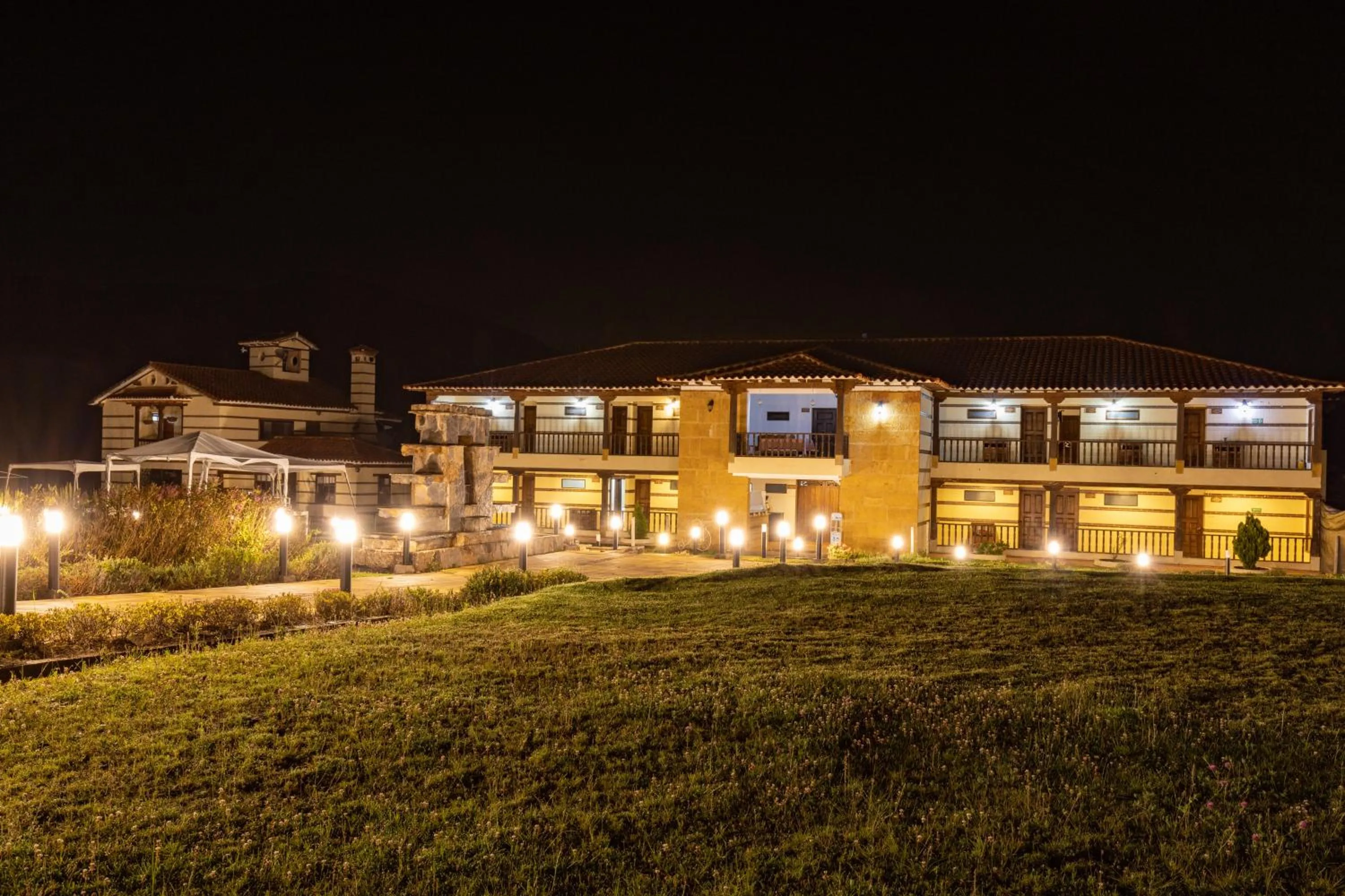 Property Building in Hotel Campestre La Periquera