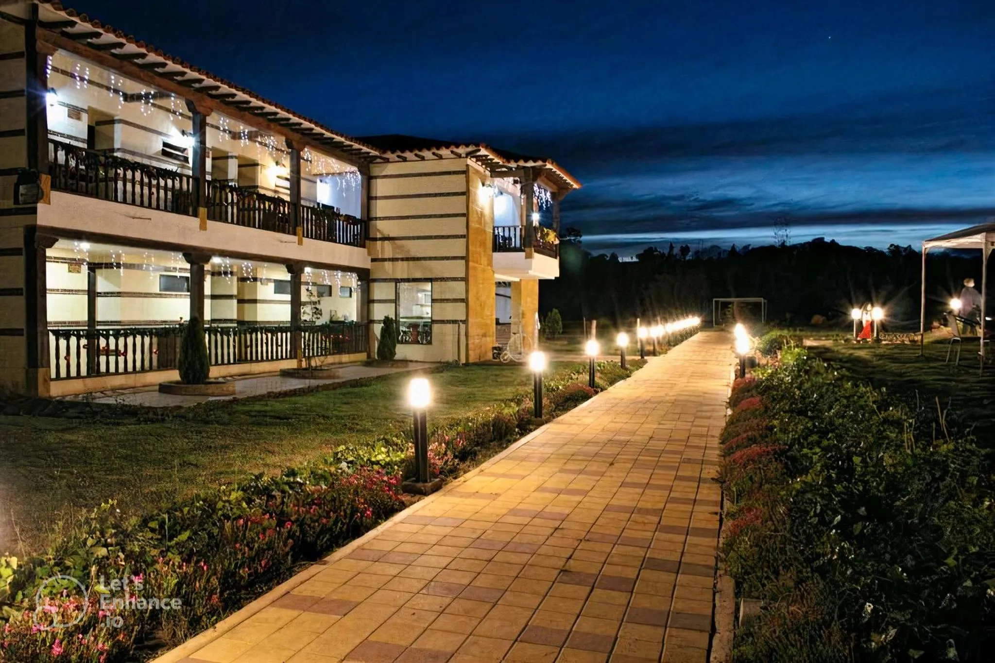 Property Building in Hotel Campestre La Periquera