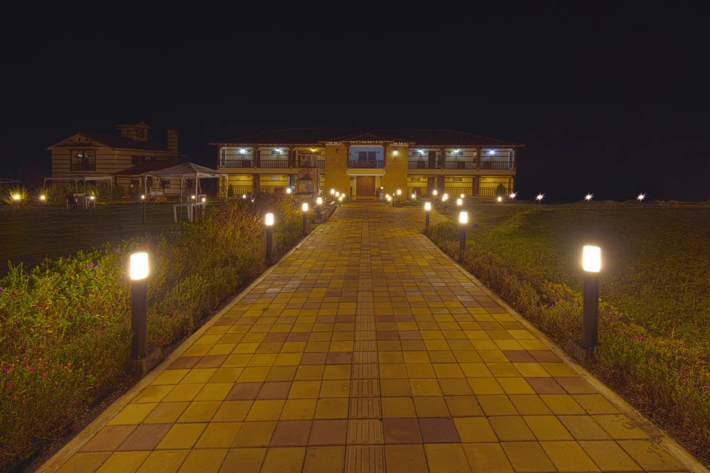 Property Building in Hotel Campestre La Periquera