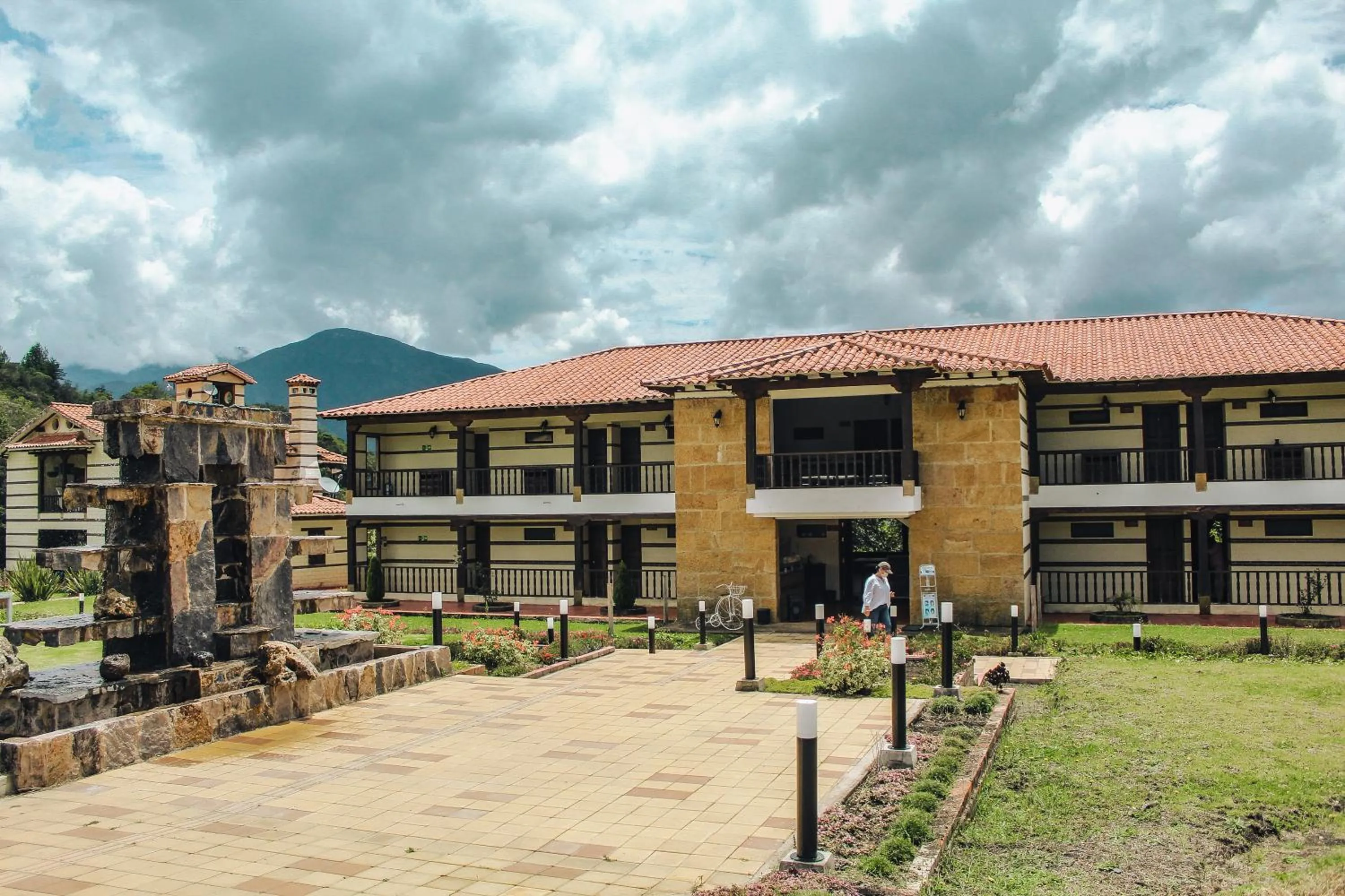 Property Building in Hotel Campestre La Periquera