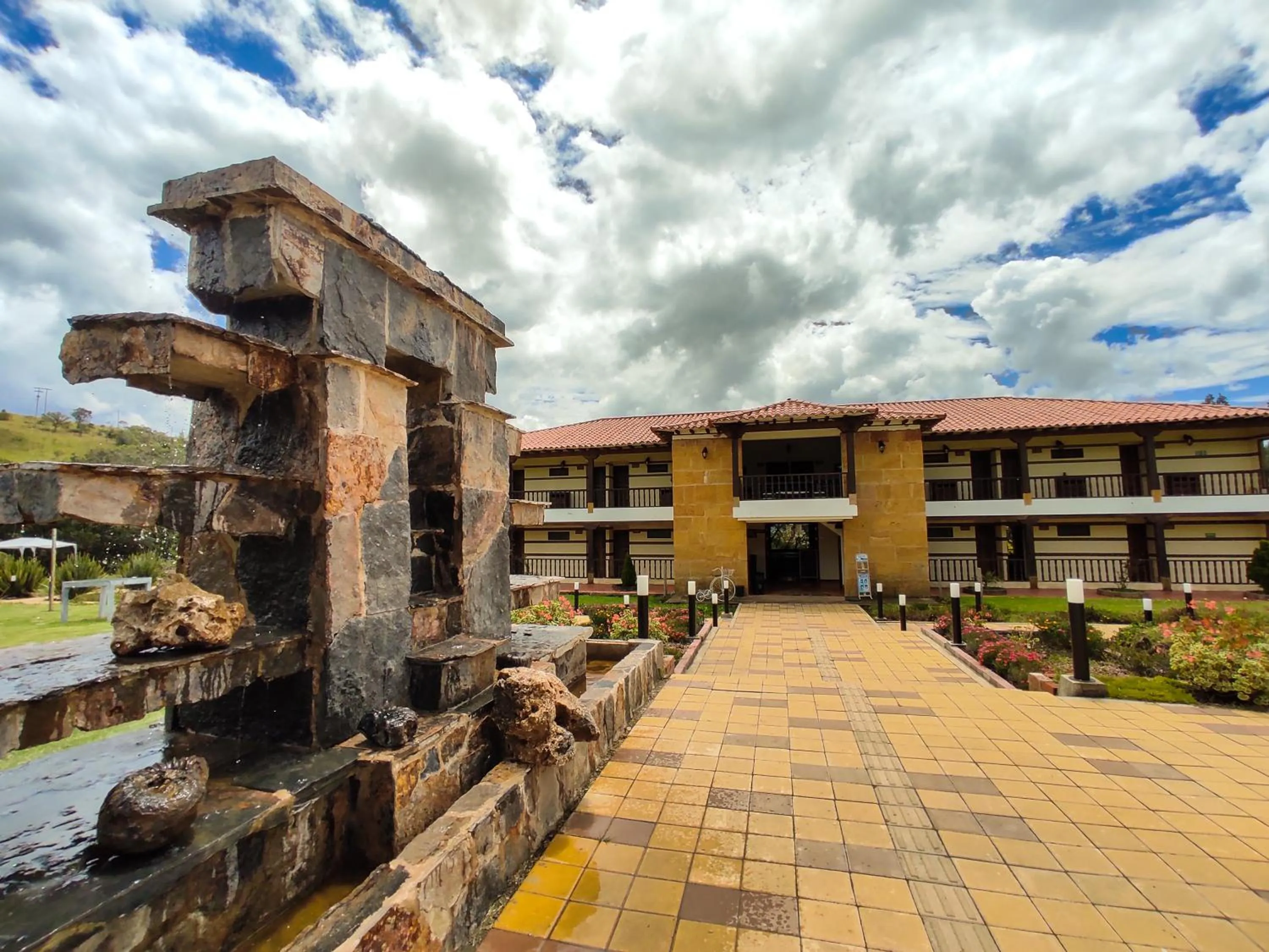 Property Building in Hotel Campestre La Periquera