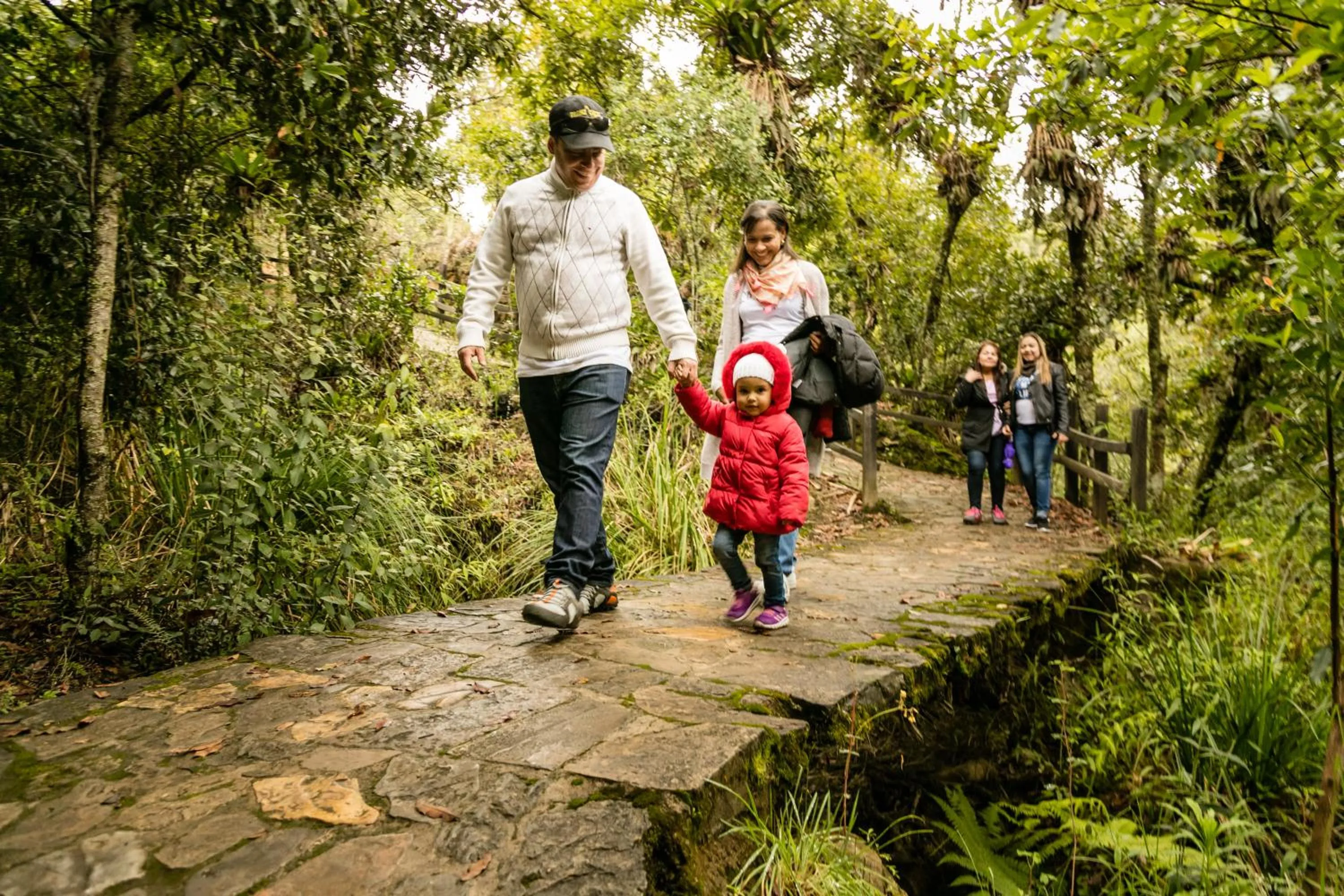 Family in Hotel Campestre La Periquera