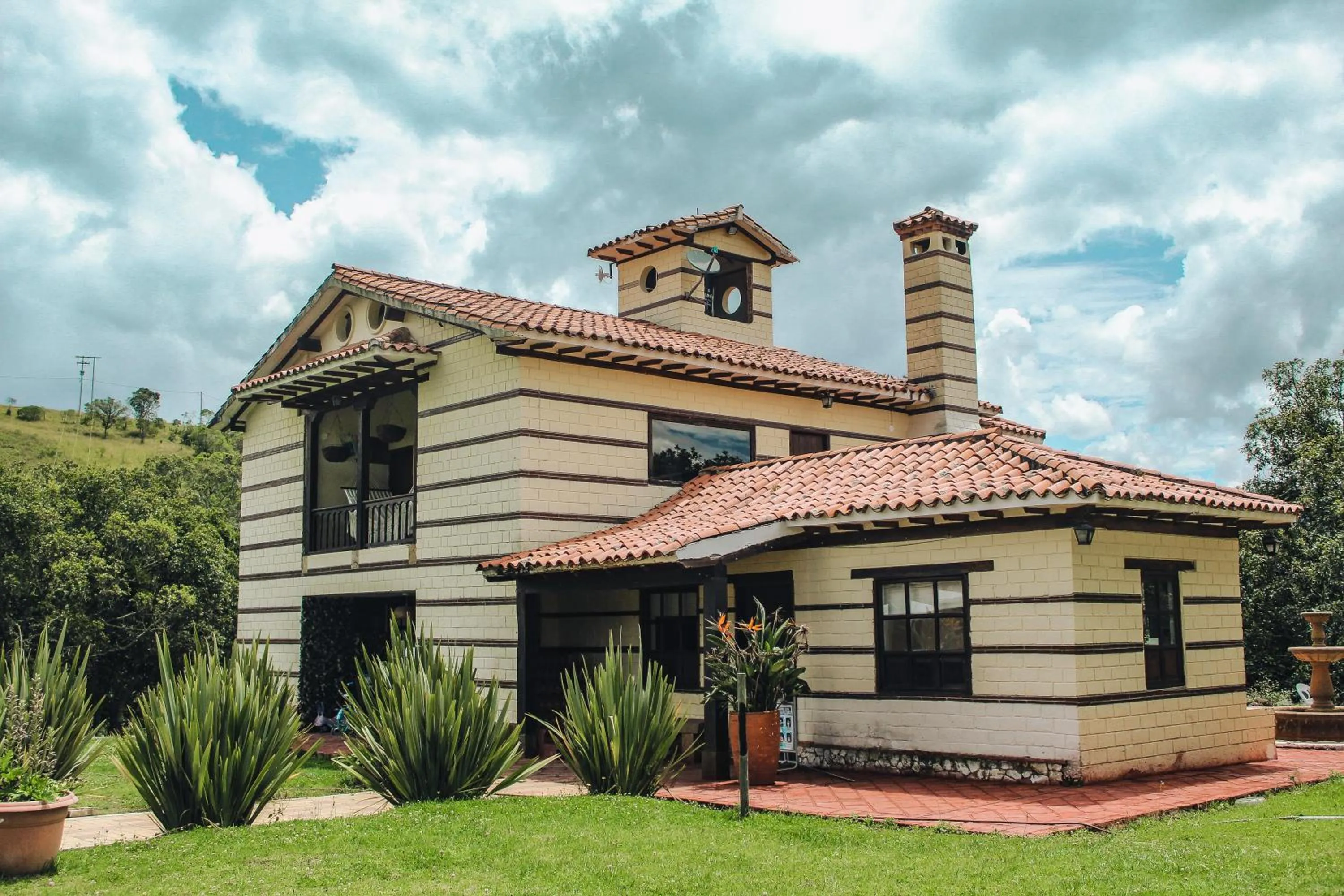 Property Building in Hotel Campestre La Periquera