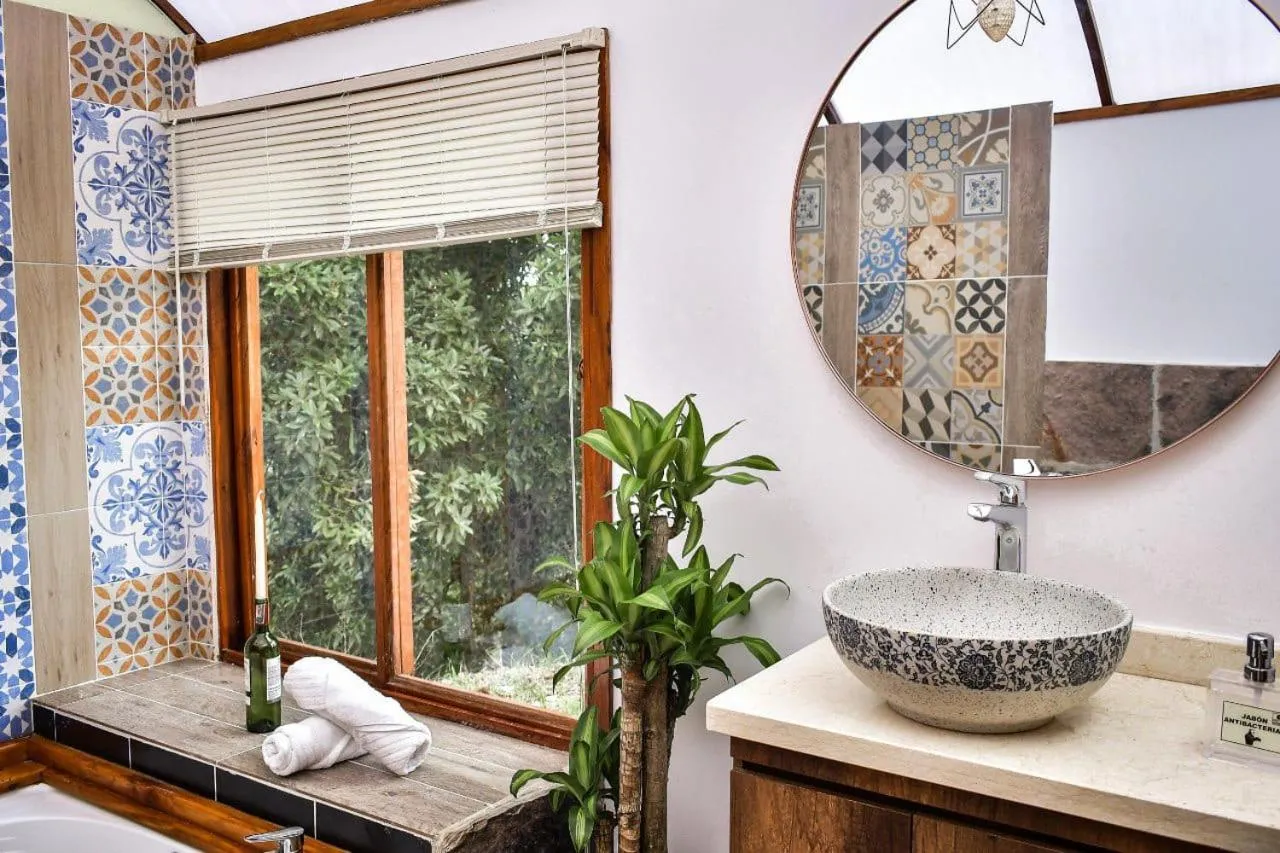 Bathroom in Hotel Campestre La Periquera