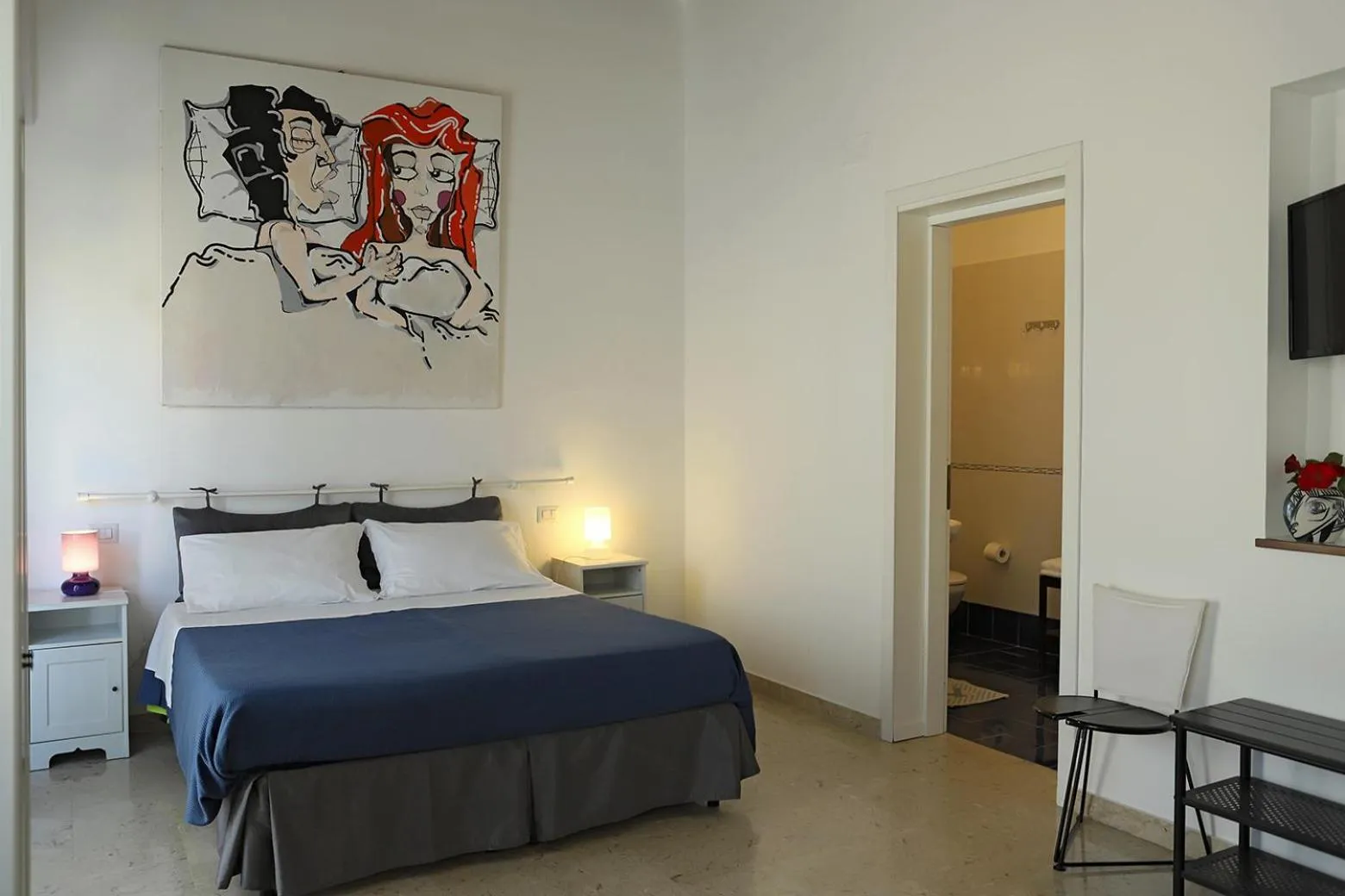 Bed in B&B La casa di Paola