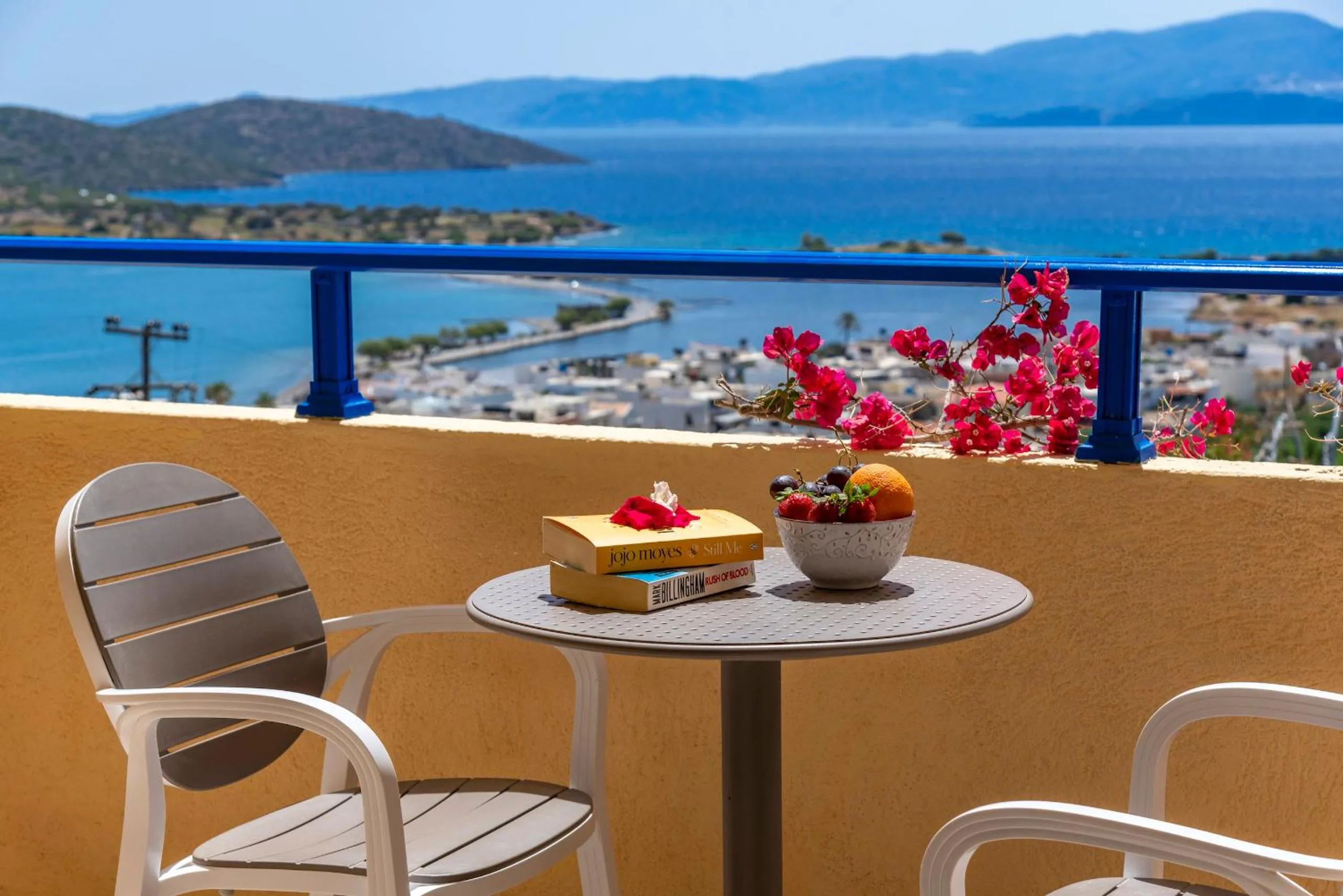 Balcony/Terrace in Elounda Heights (Adults Only)