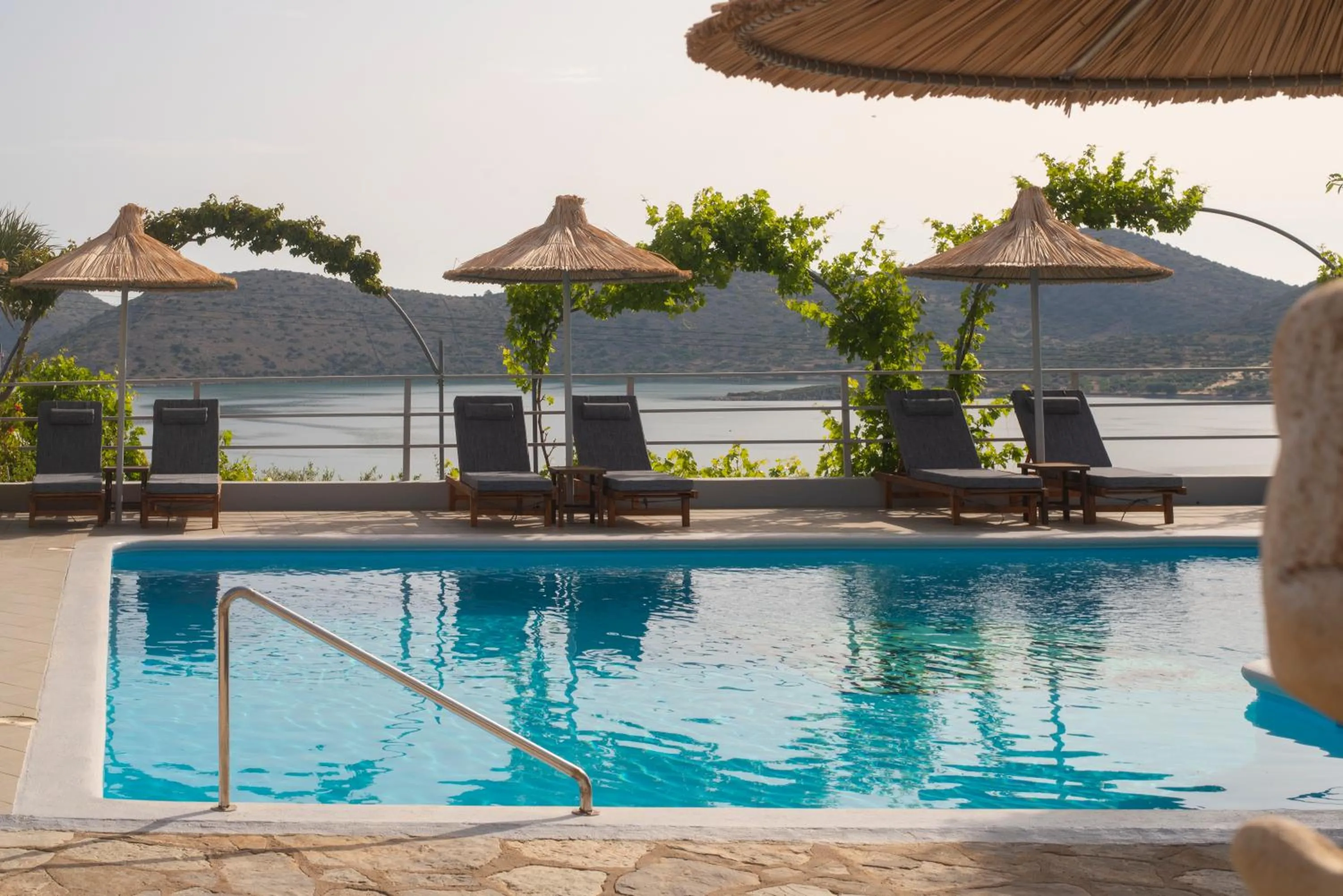 Swimming pool in Elounda Heights (Adults Only)
