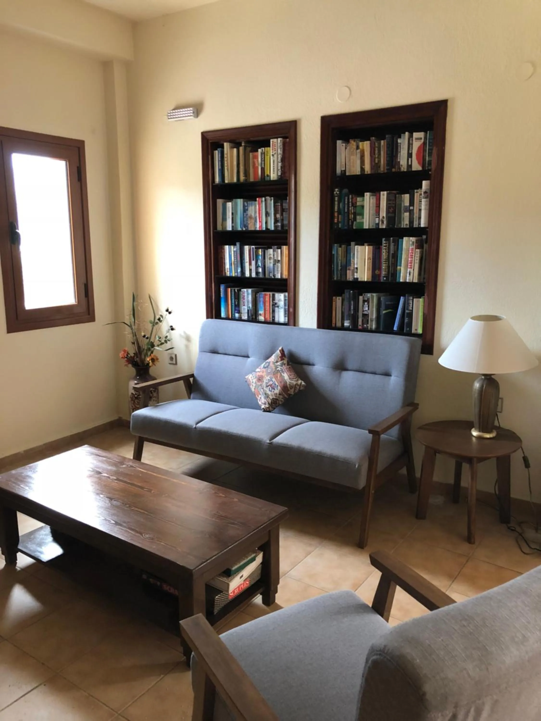 Library in Elounda Heights (Adults Only)