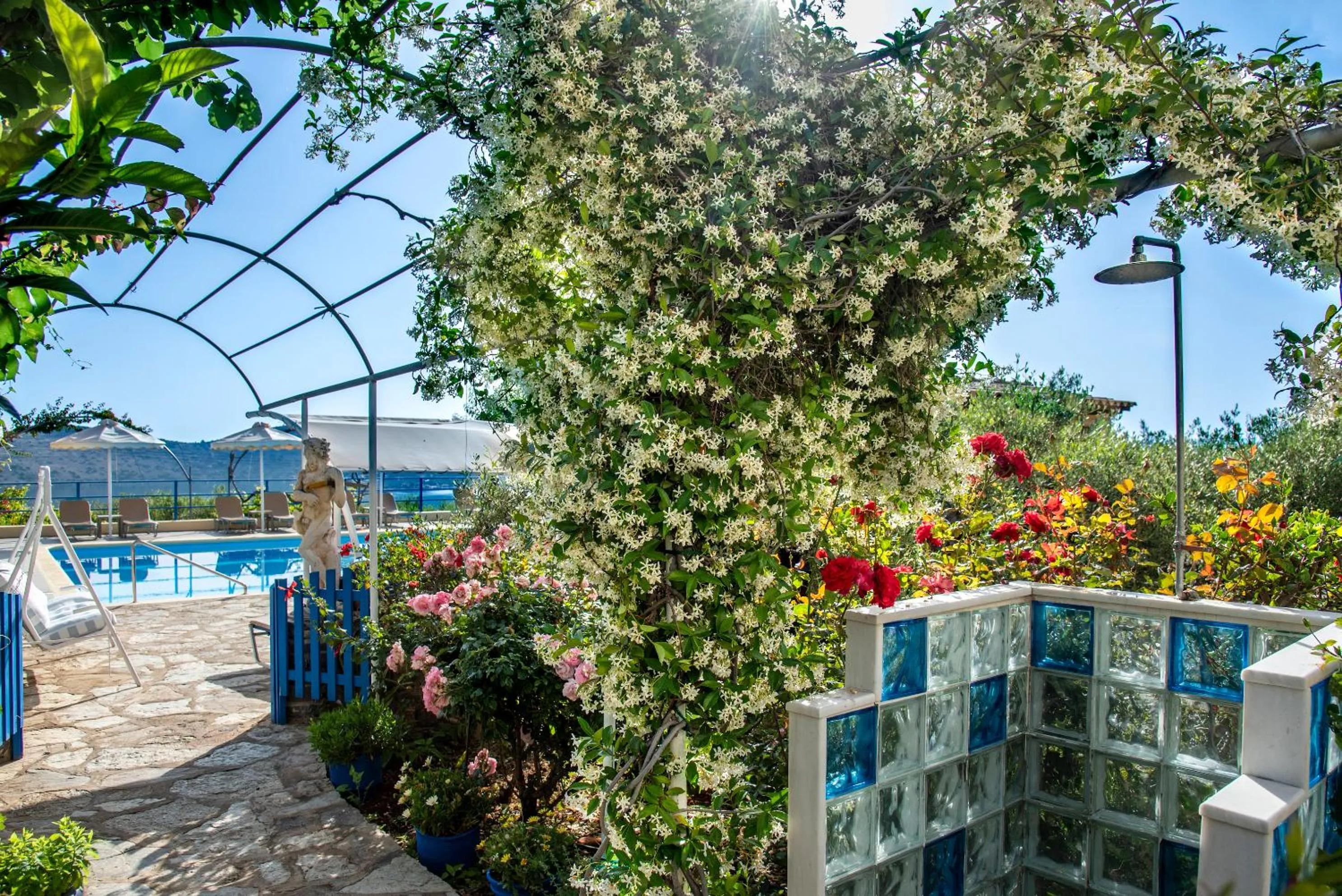Pool view in Elounda Heights (Adults Only)
