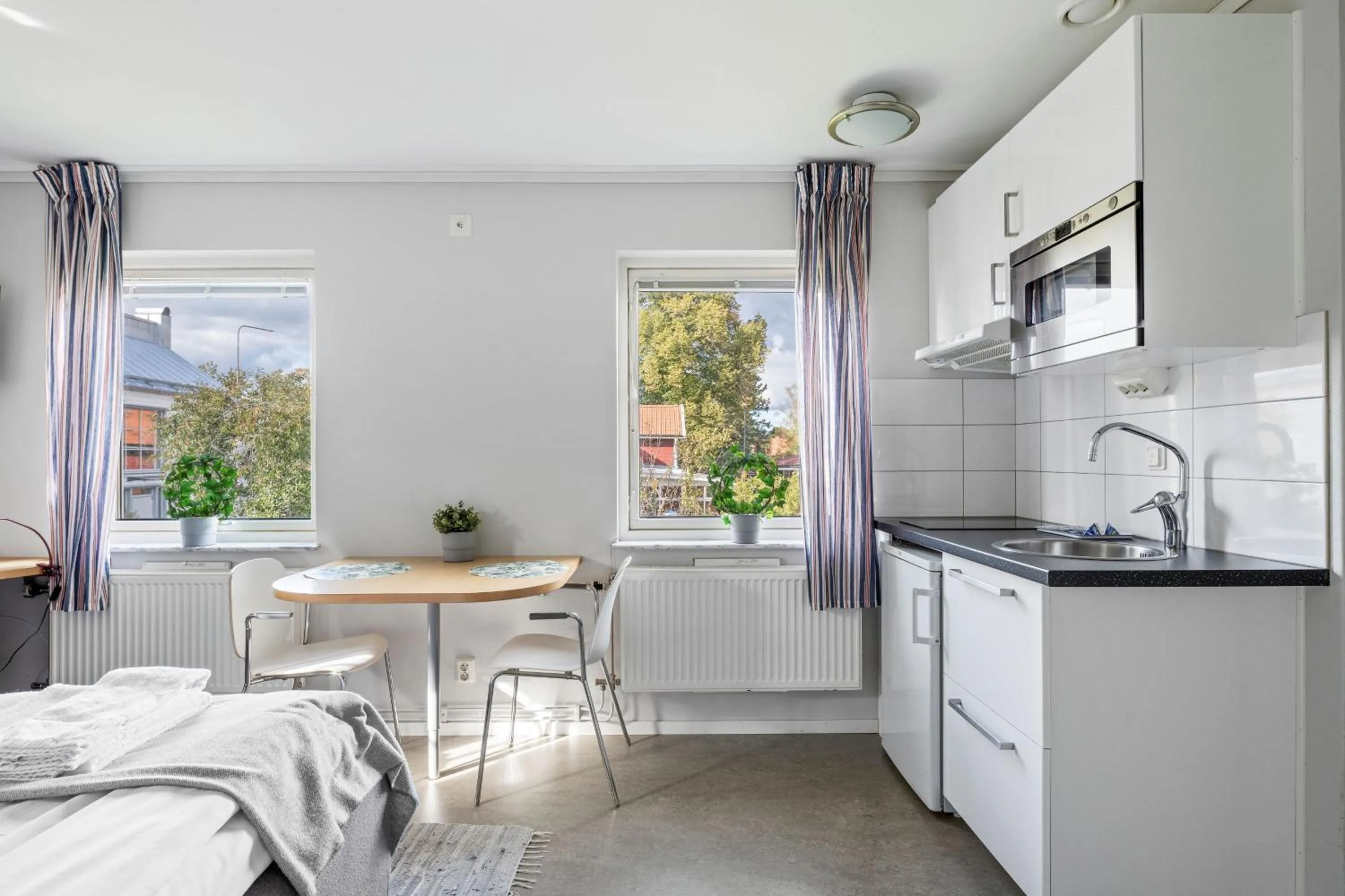 View (from property/room) in Uppsala Lägenhetshotell