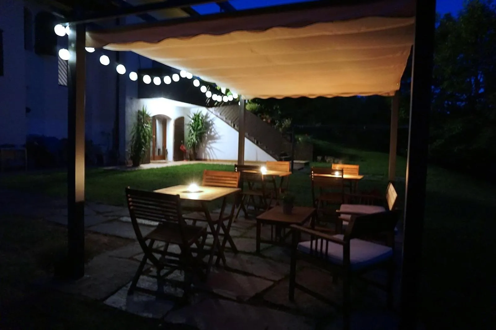 Patio in B&B La Pecora Nera