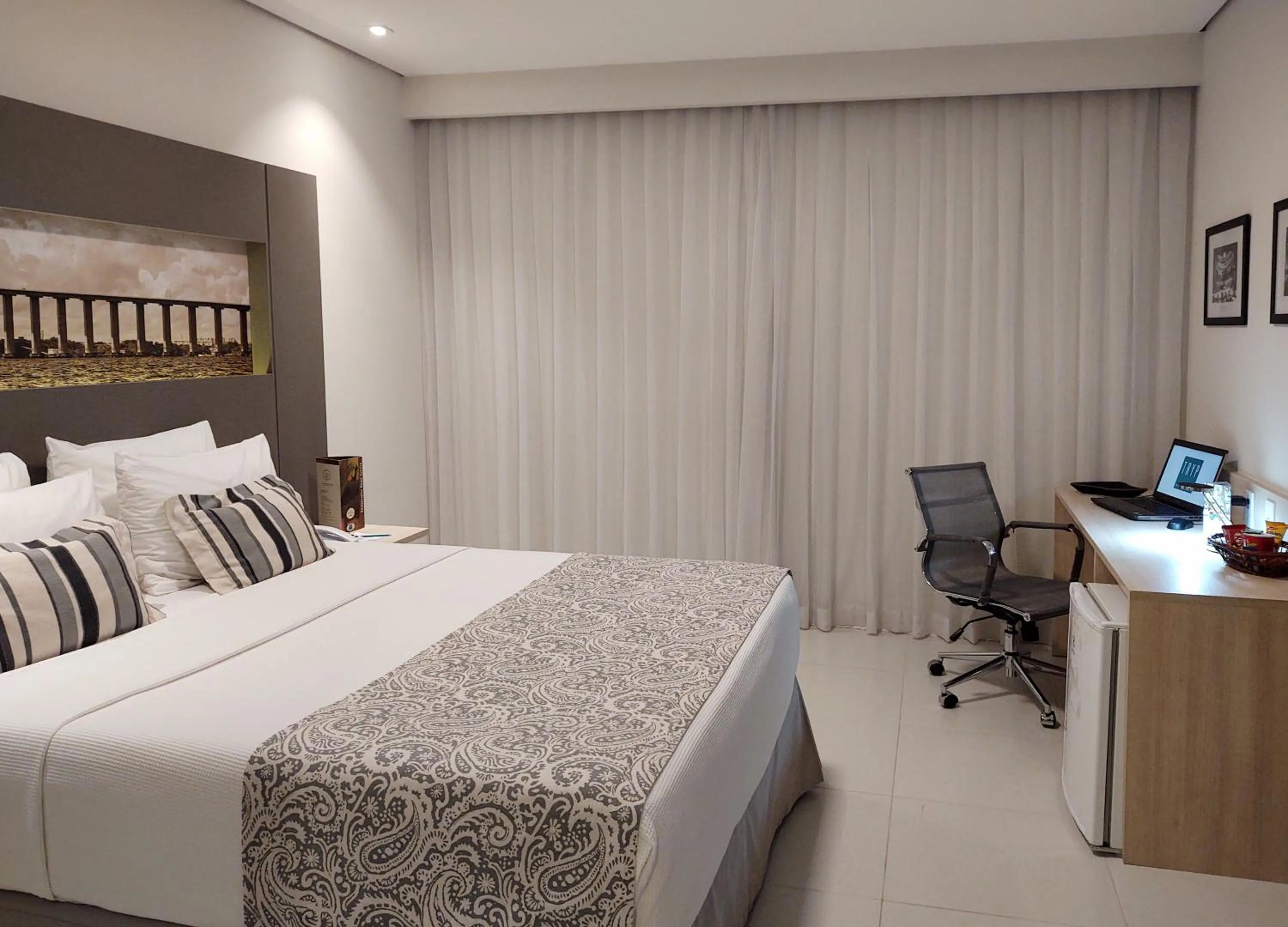 Bed in TRYP by Wyndham Manaus Aeroporto