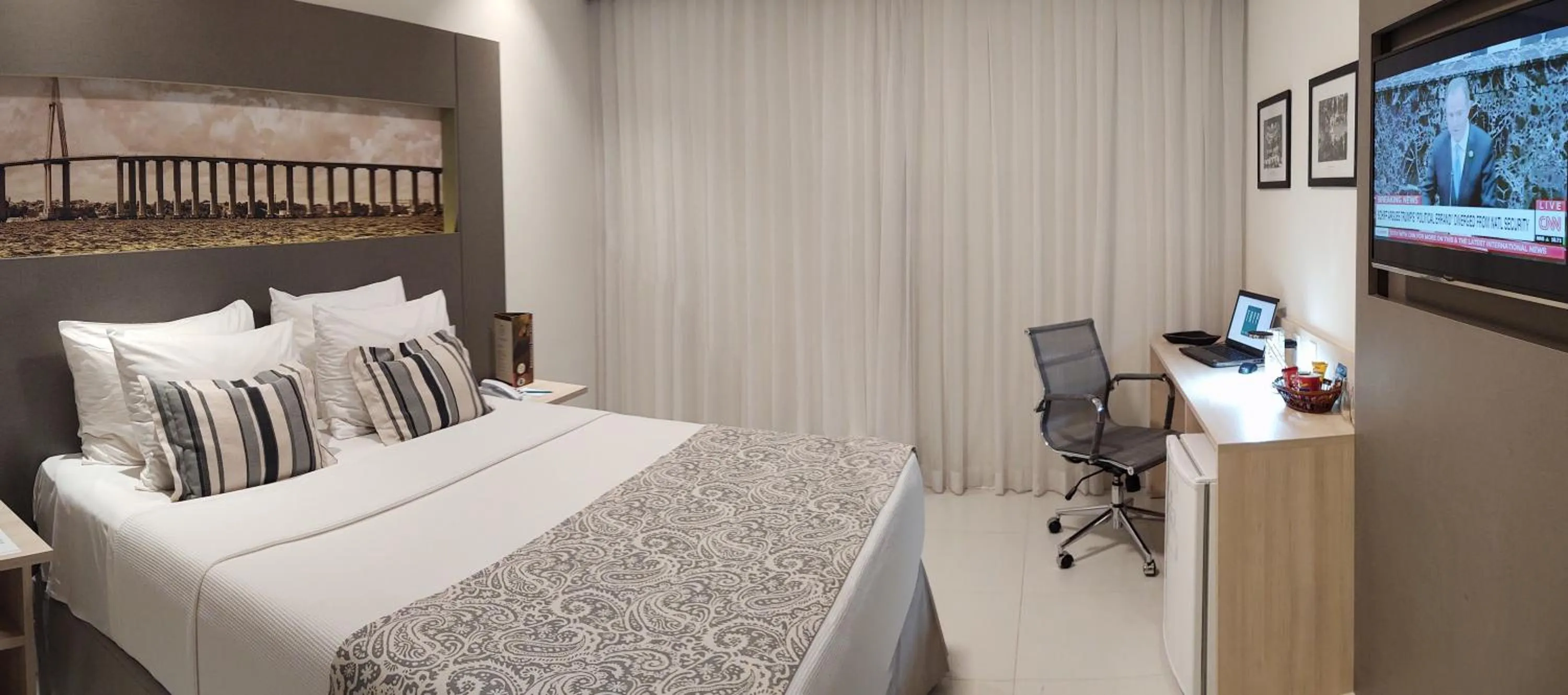 Bed in TRYP by Wyndham Manaus Aeroporto