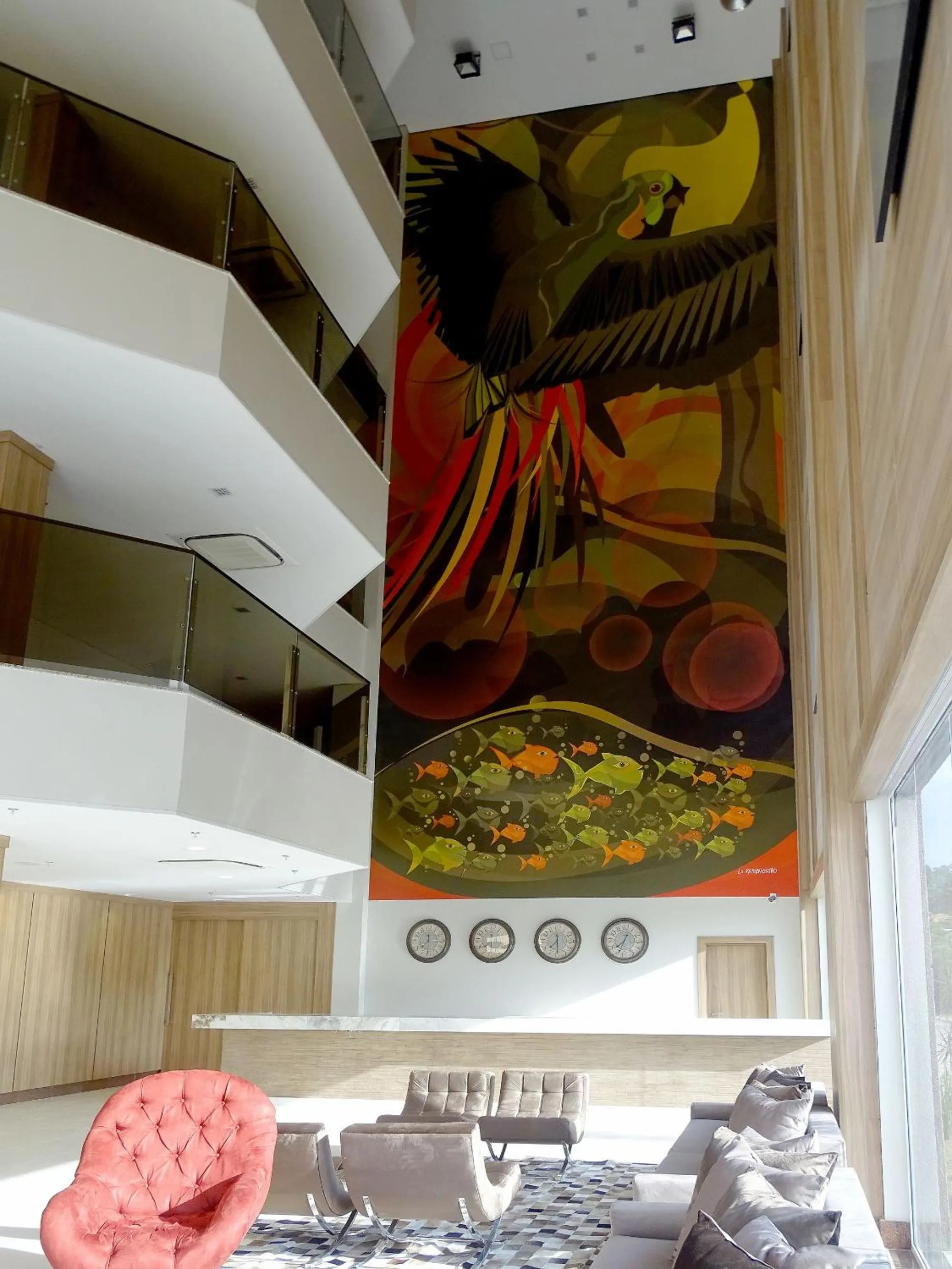 Lobby or reception in TRYP by Wyndham Manaus Aeroporto