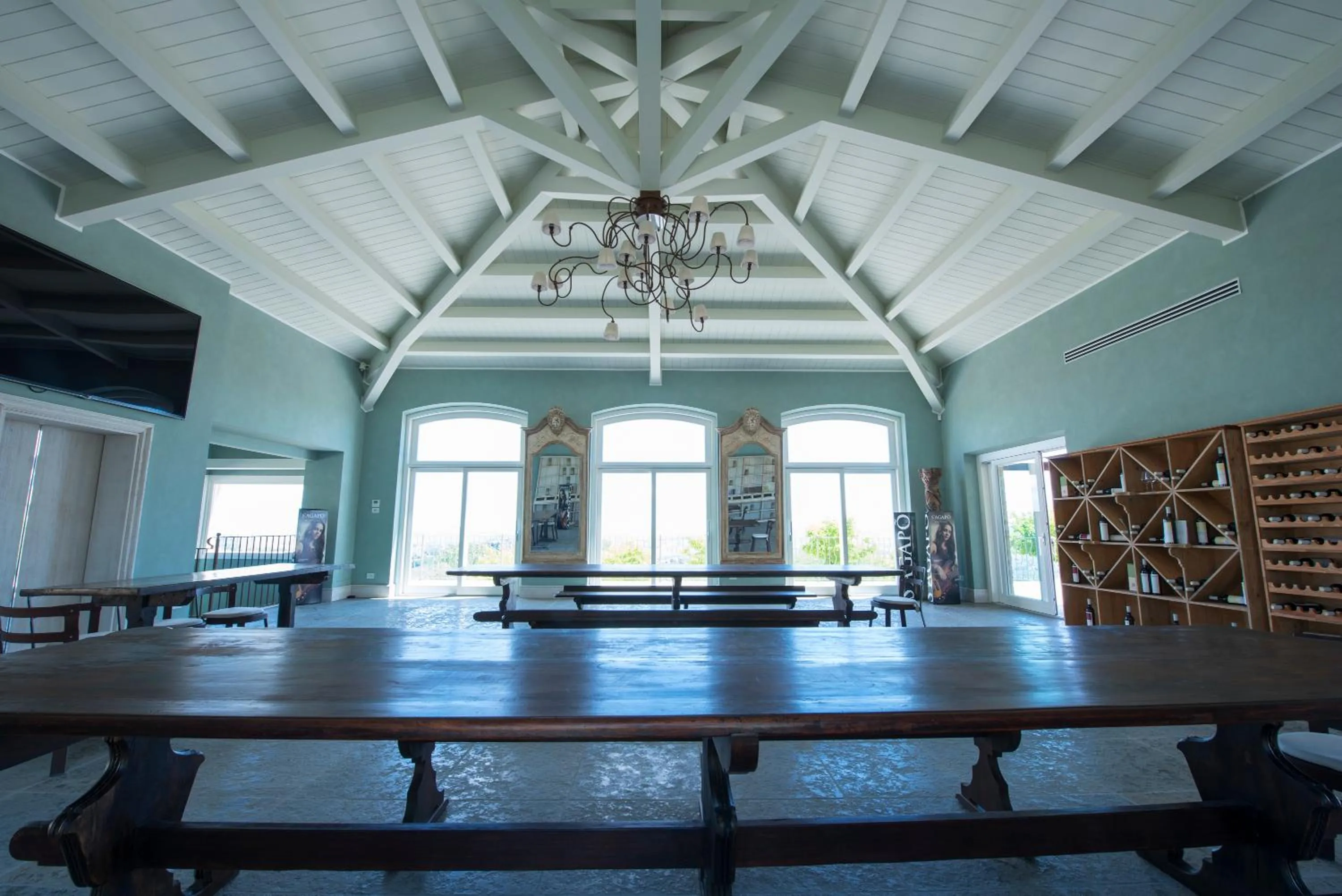 Dining area in Officina del Sole