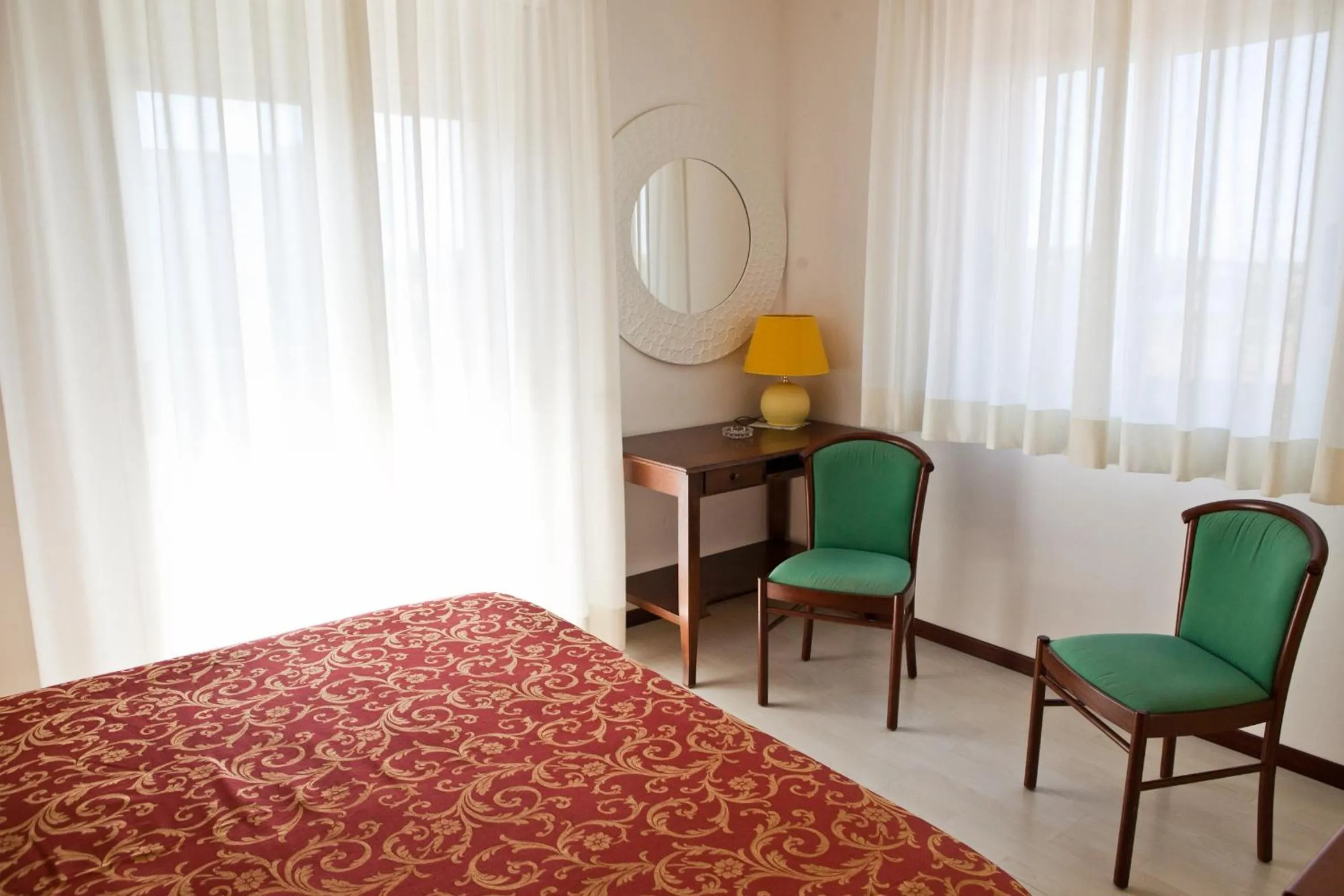 Decorative detail, Bed in Hotel Gabbiano