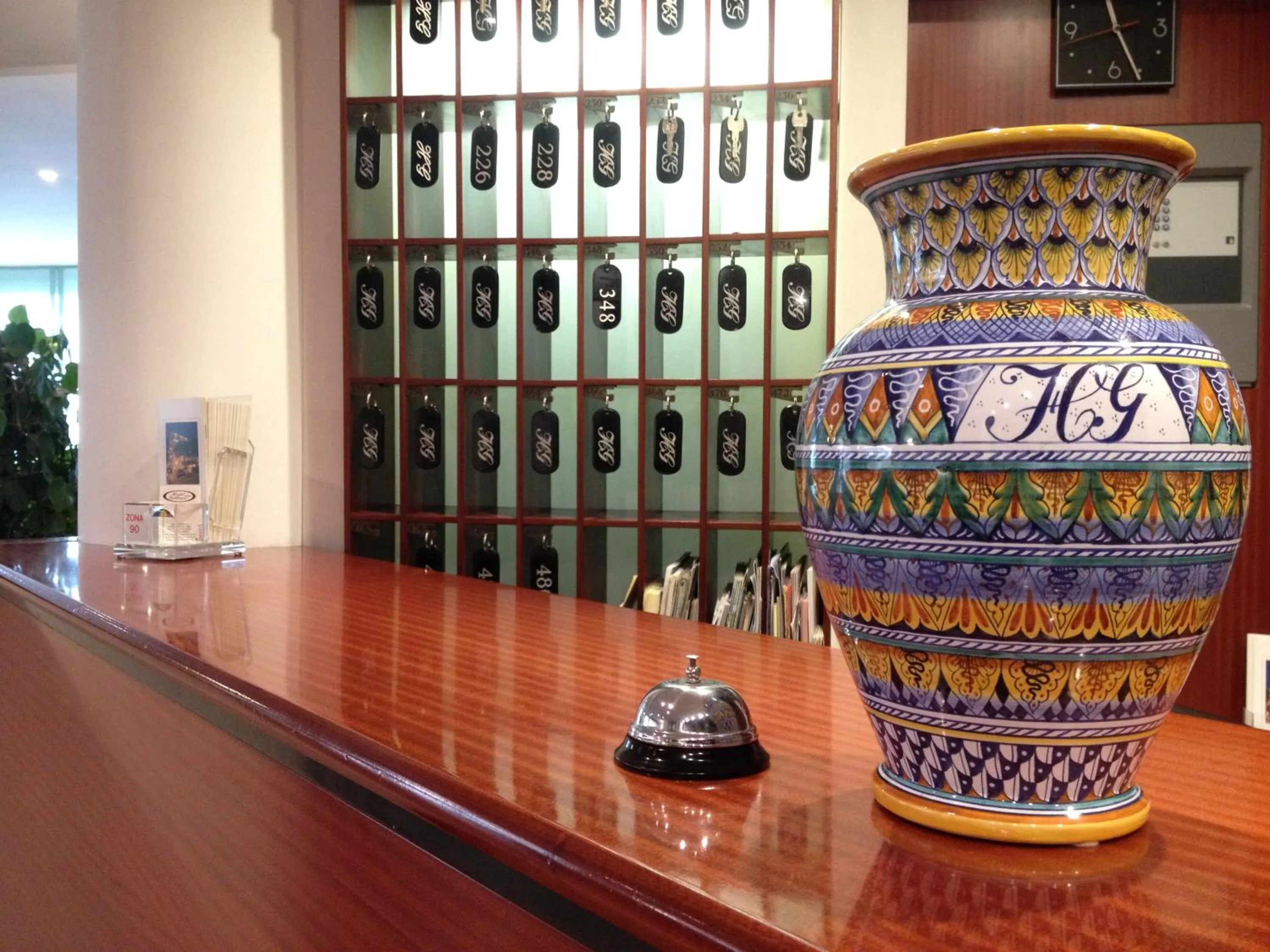 Lobby or reception in Hotel Gabbiano