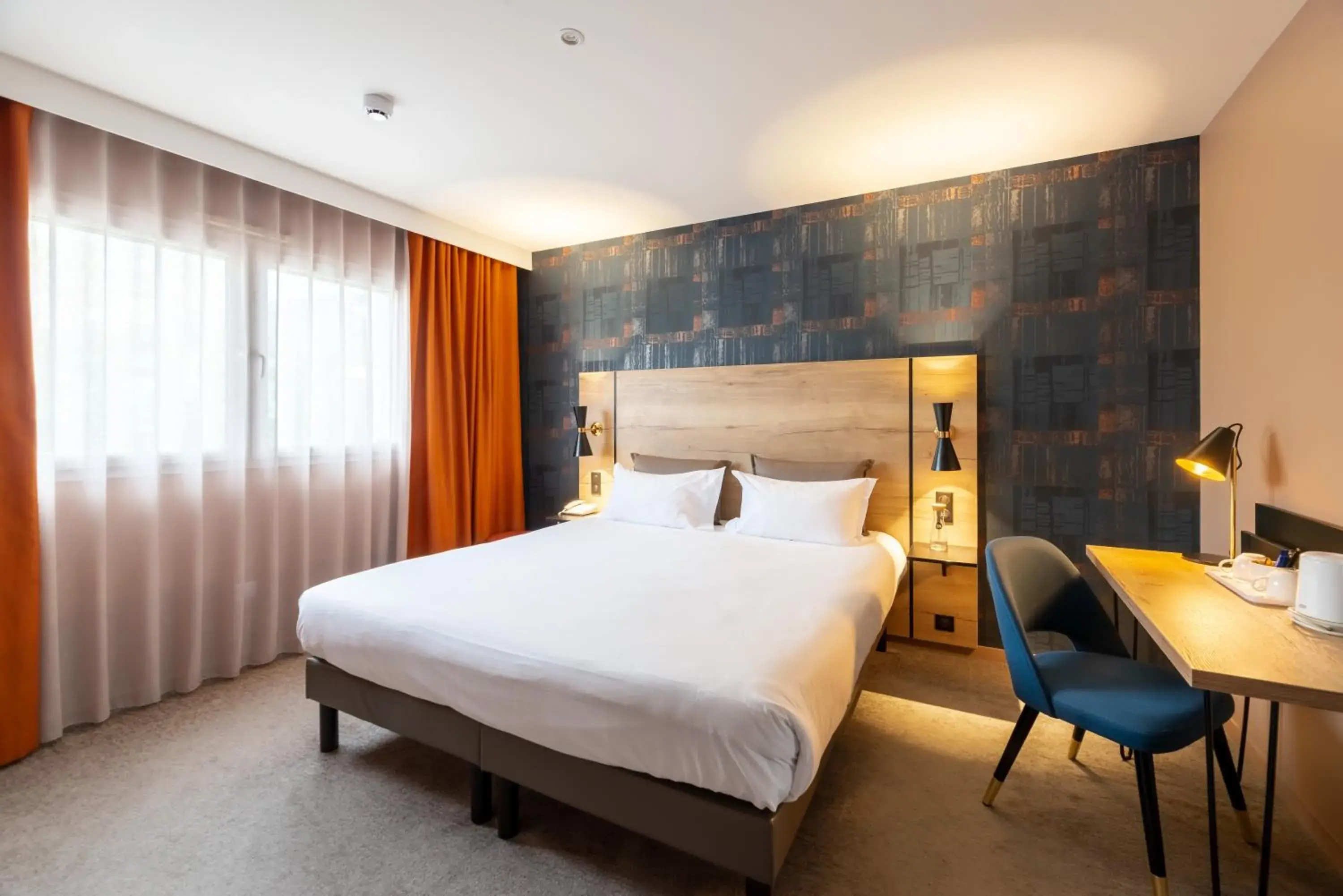 Double Room - Disability Access in Brit Hotel Ker Lann Aeroport - Parc Expo Double Room - Disability Access in Brit Hotel Ker Lann Aeroport - Parc Expo