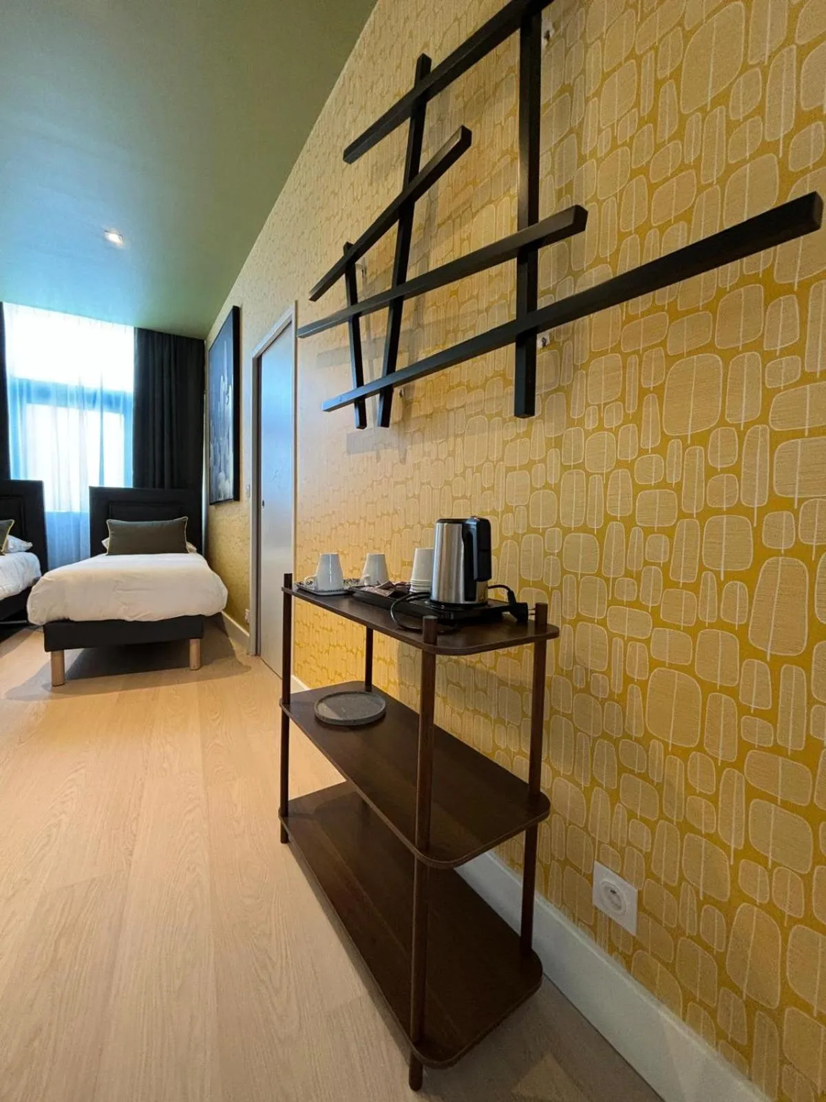 Bed in Hôtel Le Blason