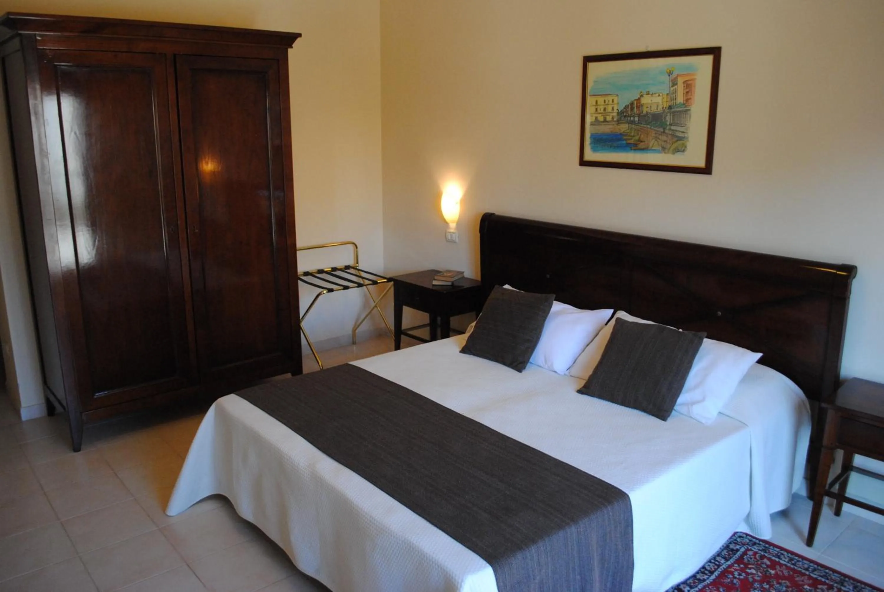 Bed in Hotel Park Siracusa Sicily