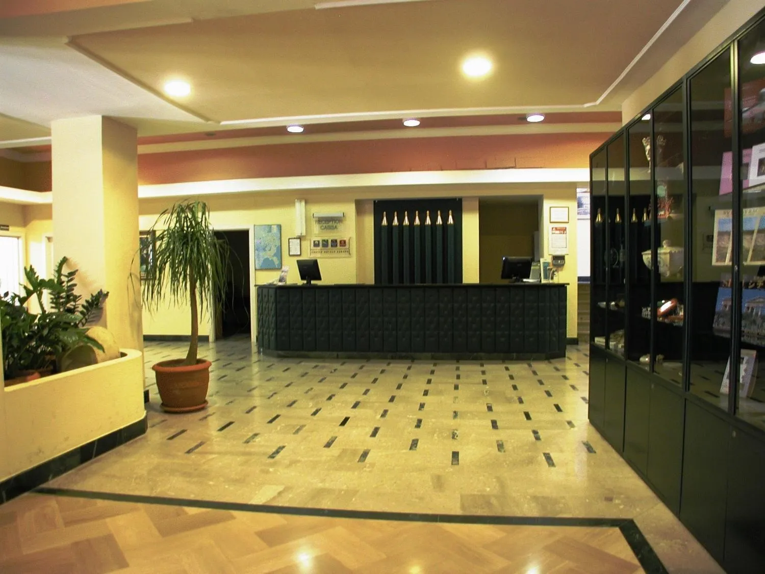 Lobby or reception in Hotel Park Siracusa Sicily