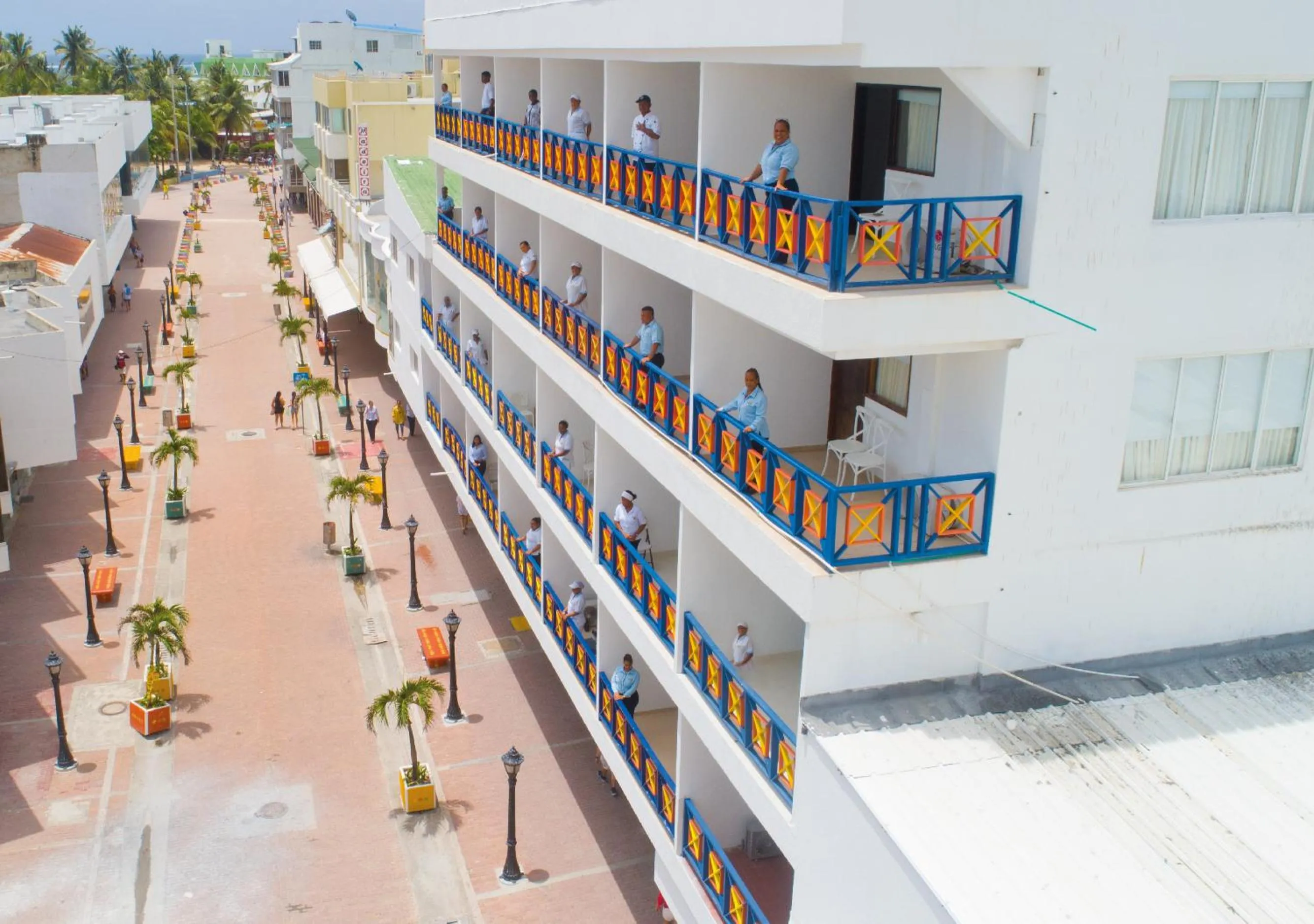 Facade/entrance in Hotel Portofino