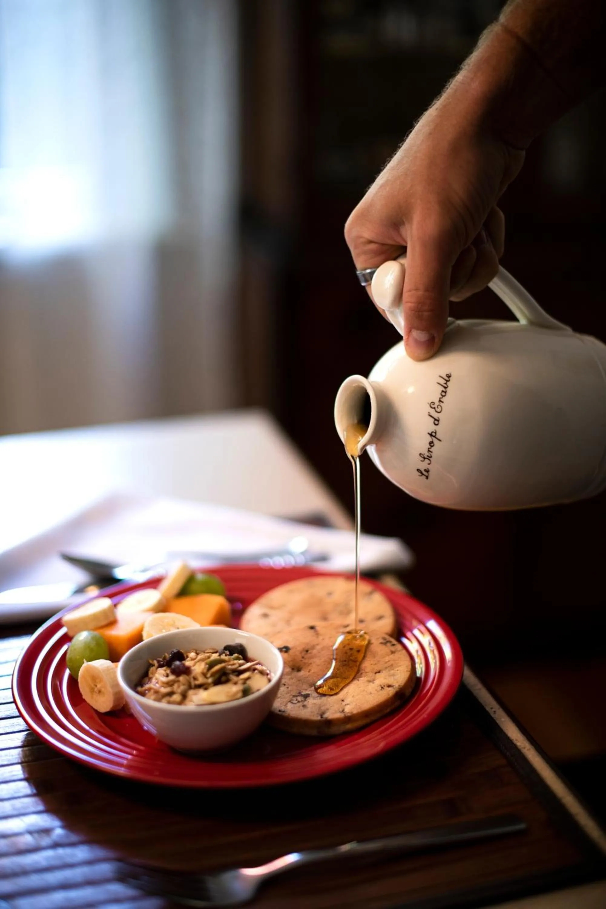Breakfast in Gîte La Belle Aventure B&B