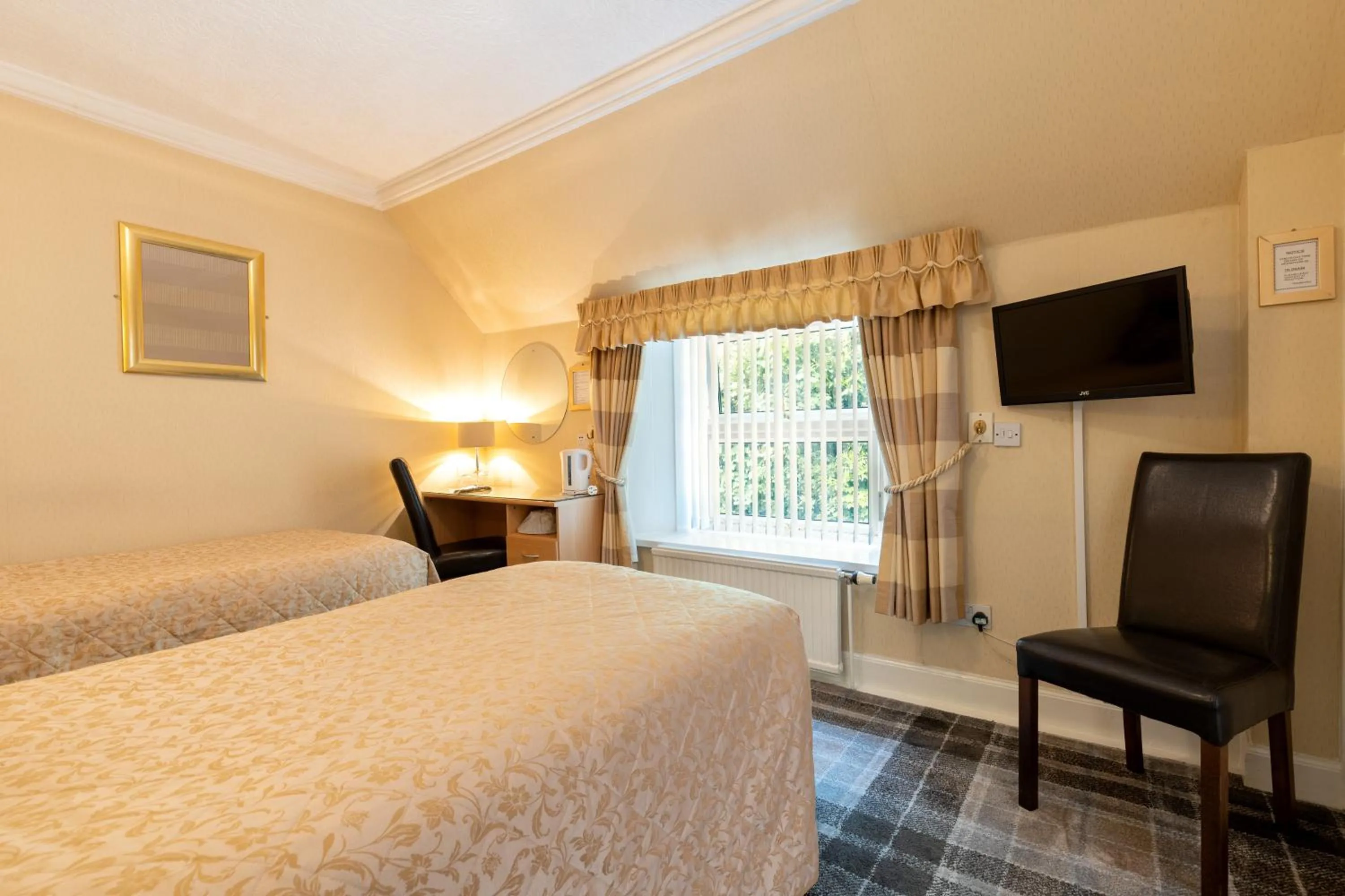 Bed in The Hill Hotel