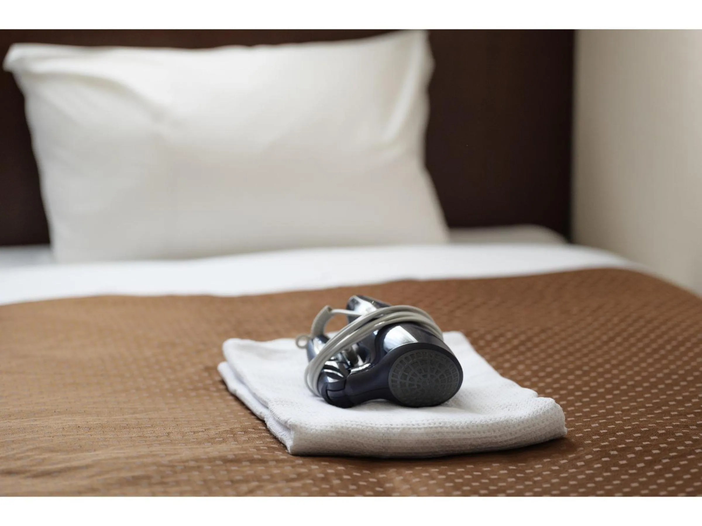 Bed in Hotel Suntargas Otsuka