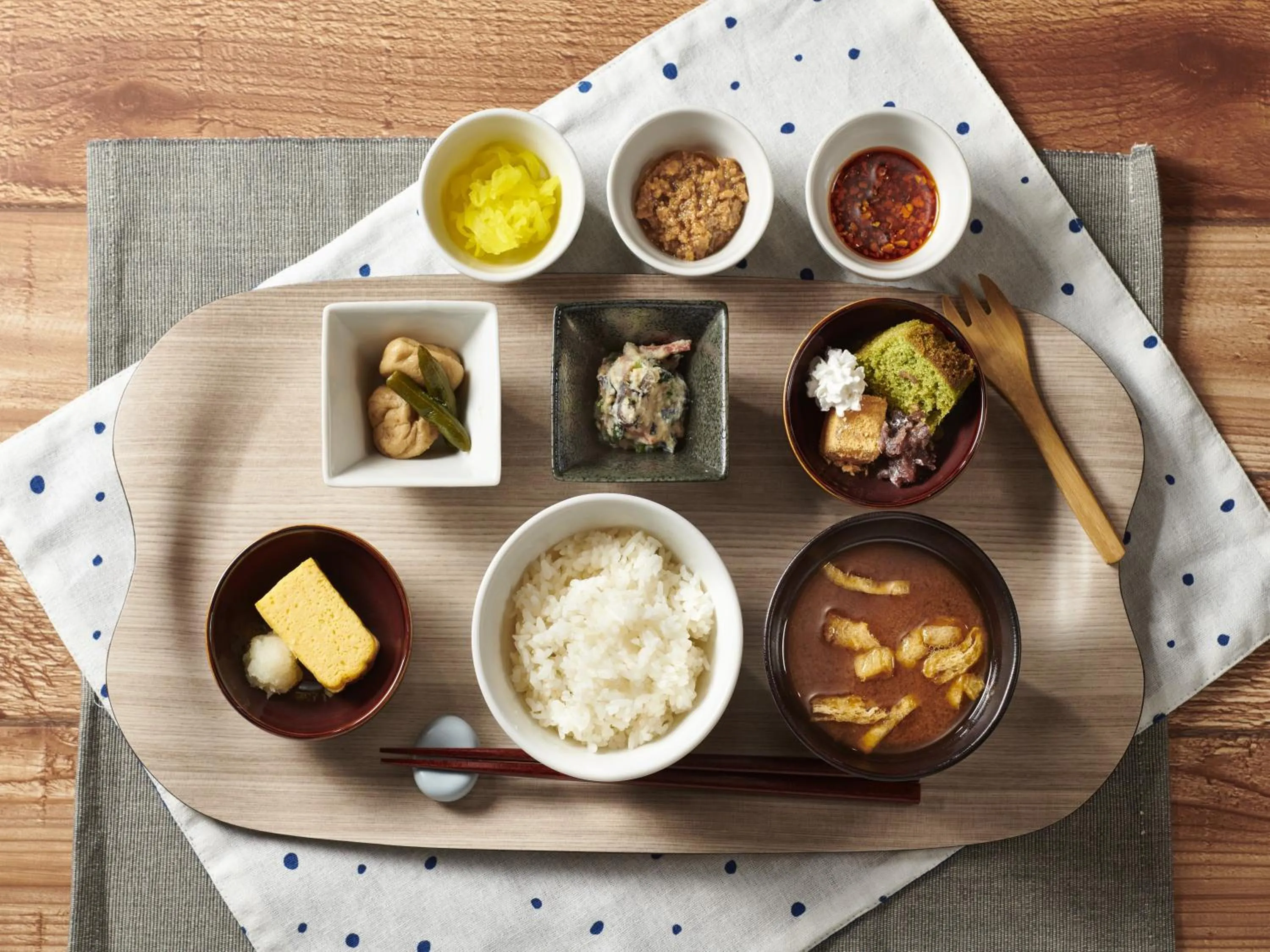 Breakfast in Keio Presso Inn Tokyo Station Yaesu