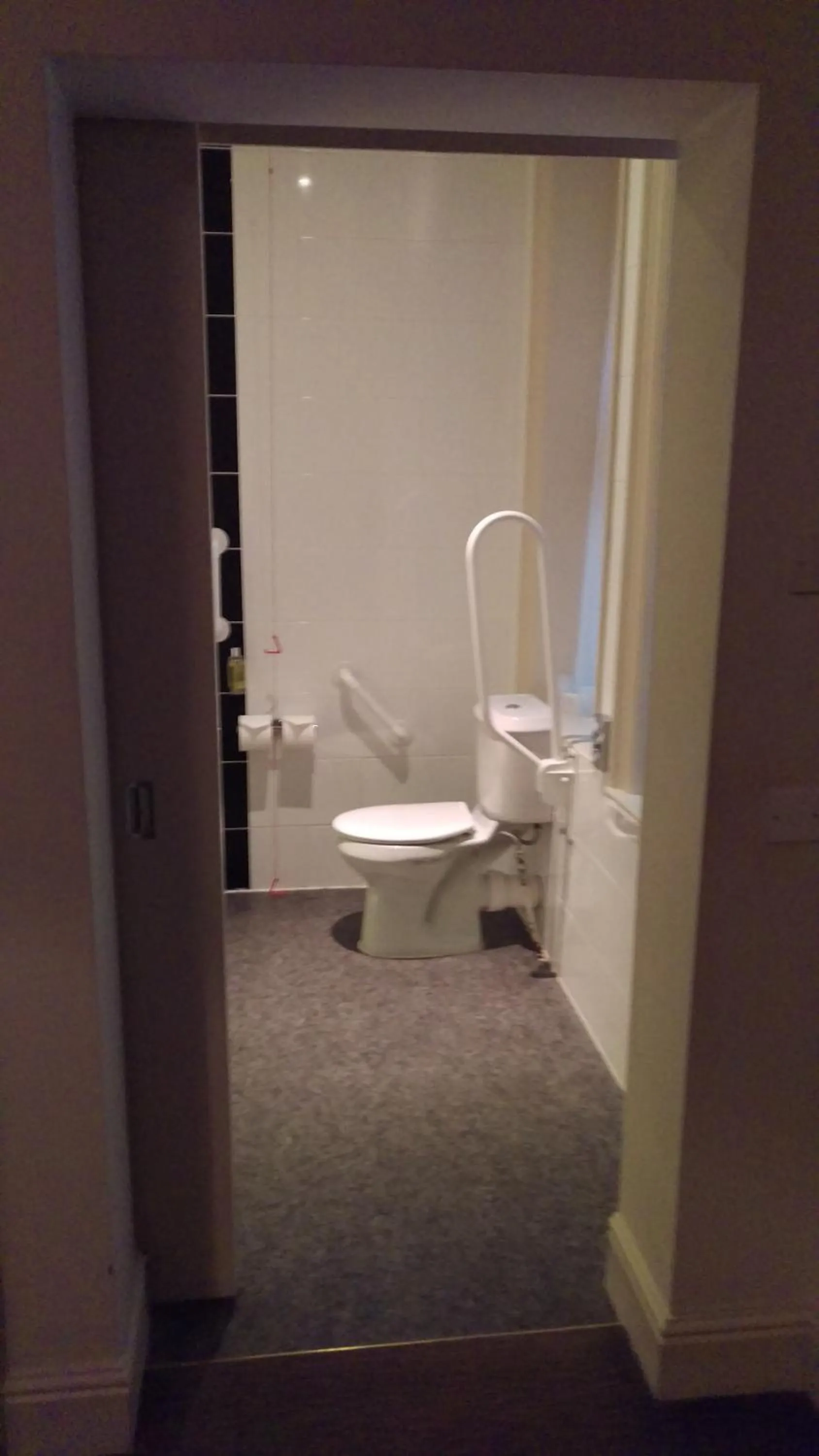 Toilet in The Crown Hotel