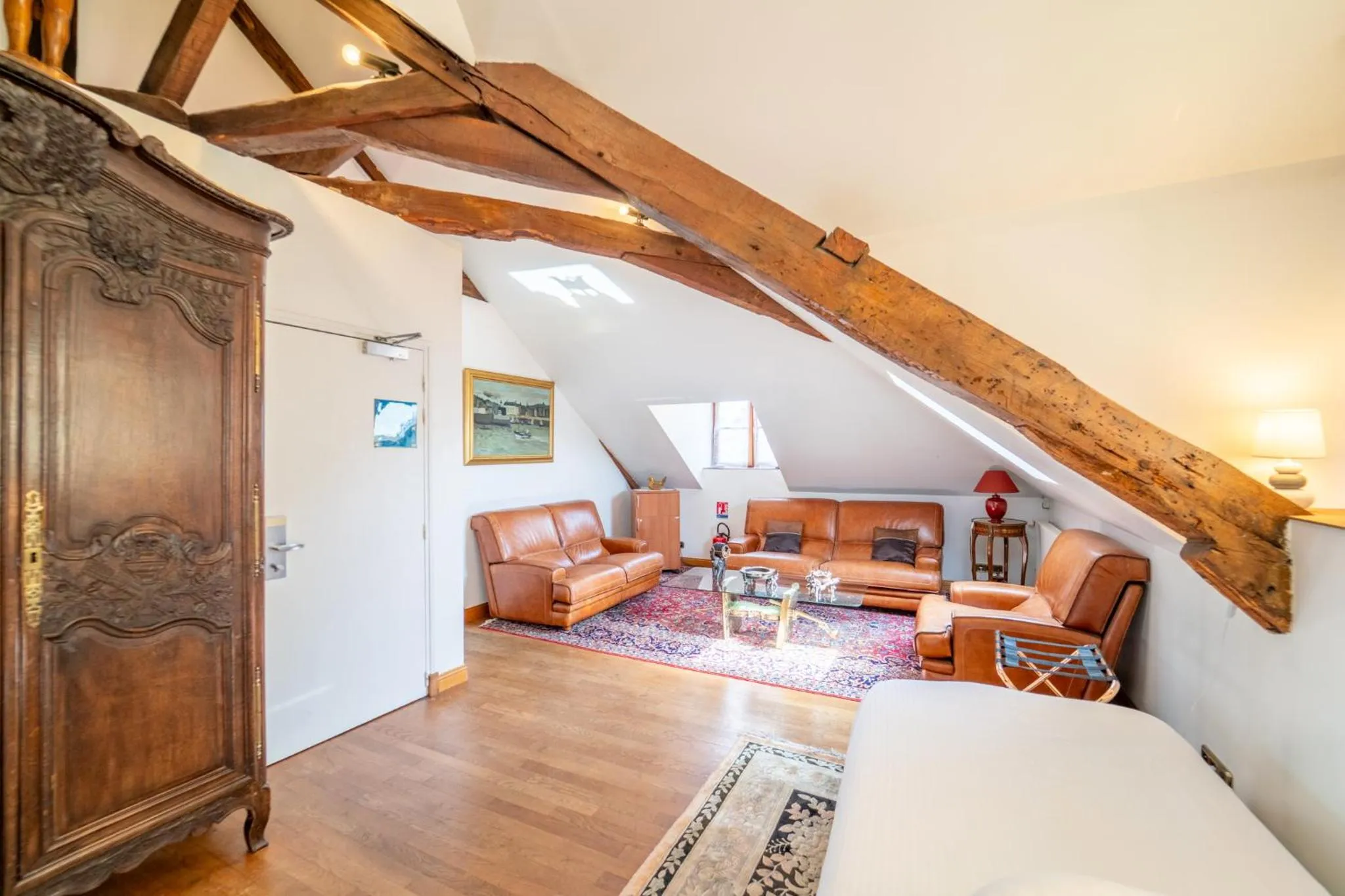 Living room in Hotel La Diligence