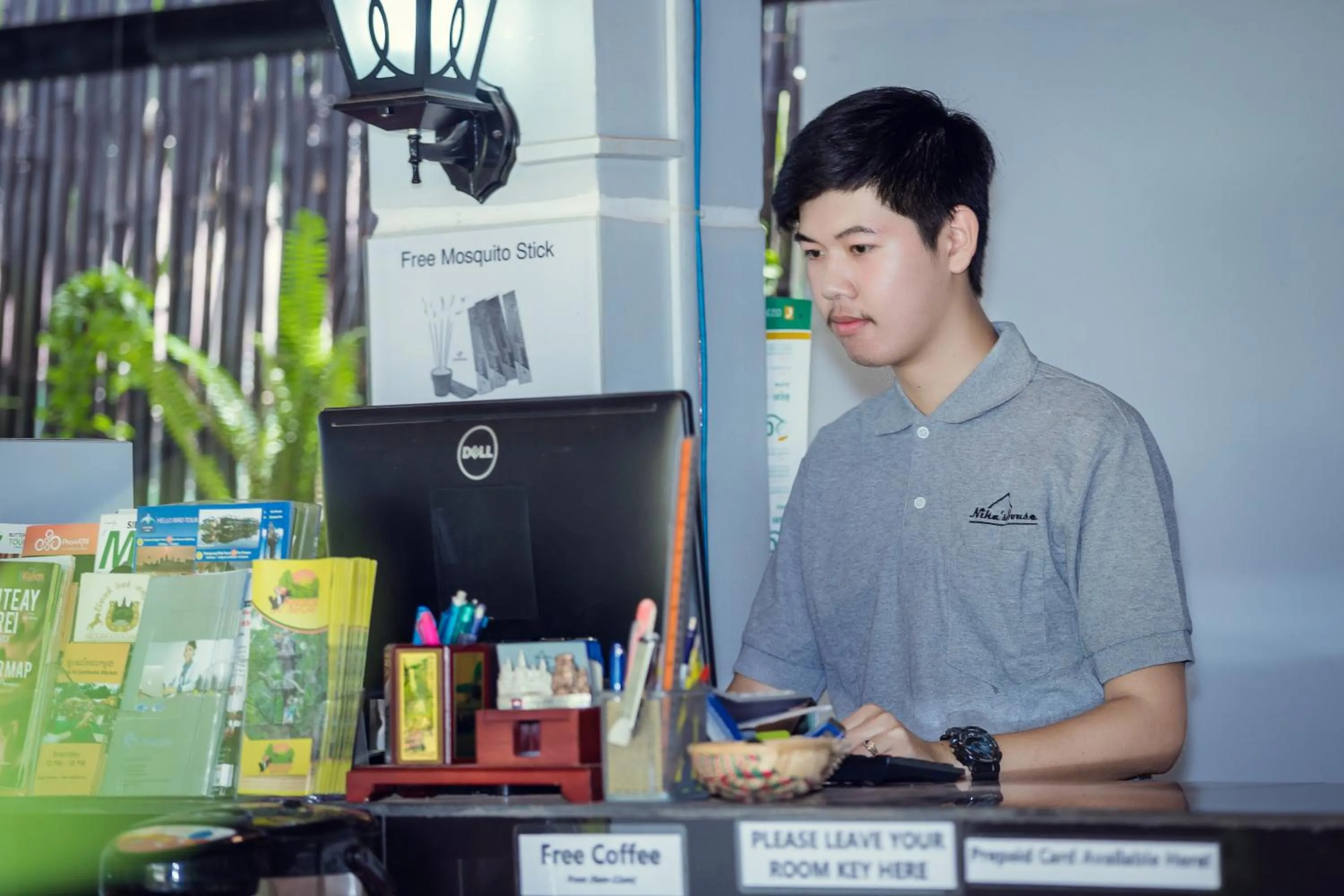 Lobby or reception in Nika's House