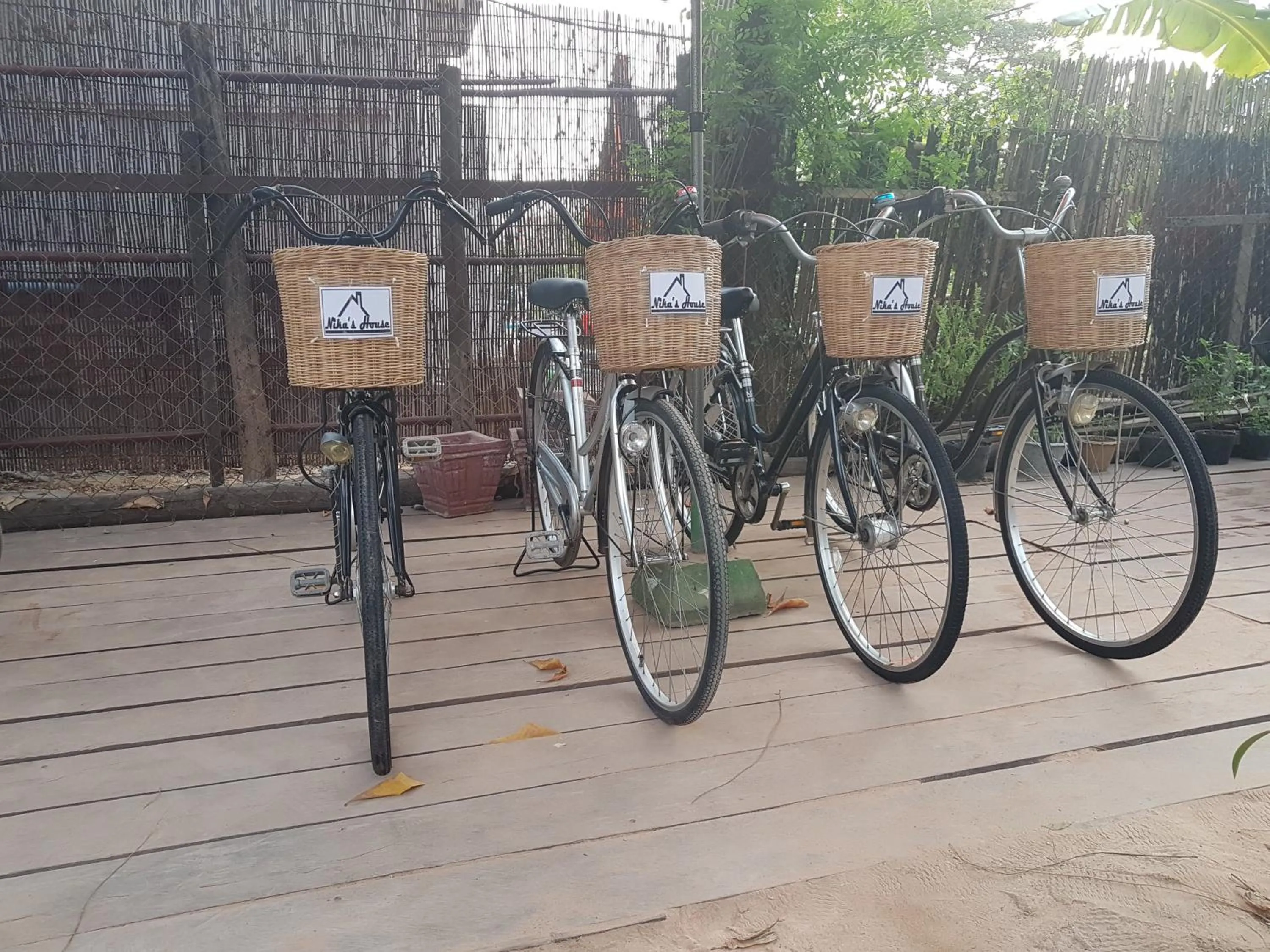 Cycling in Nika's House